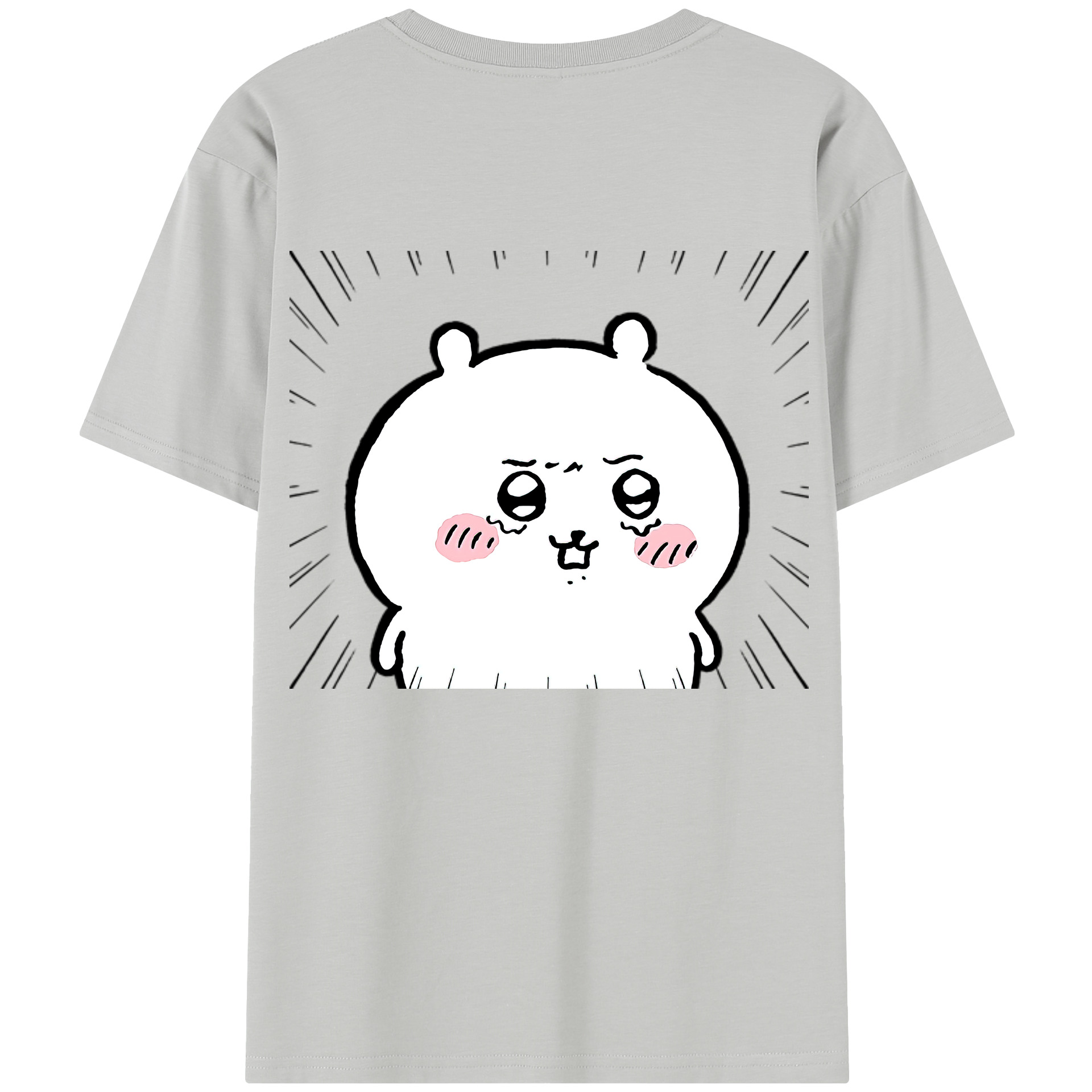 （画像用） ちいかわ ちいかわ Chii-kawa chiikawa レディース半袖Tシャツ(バックプリント)