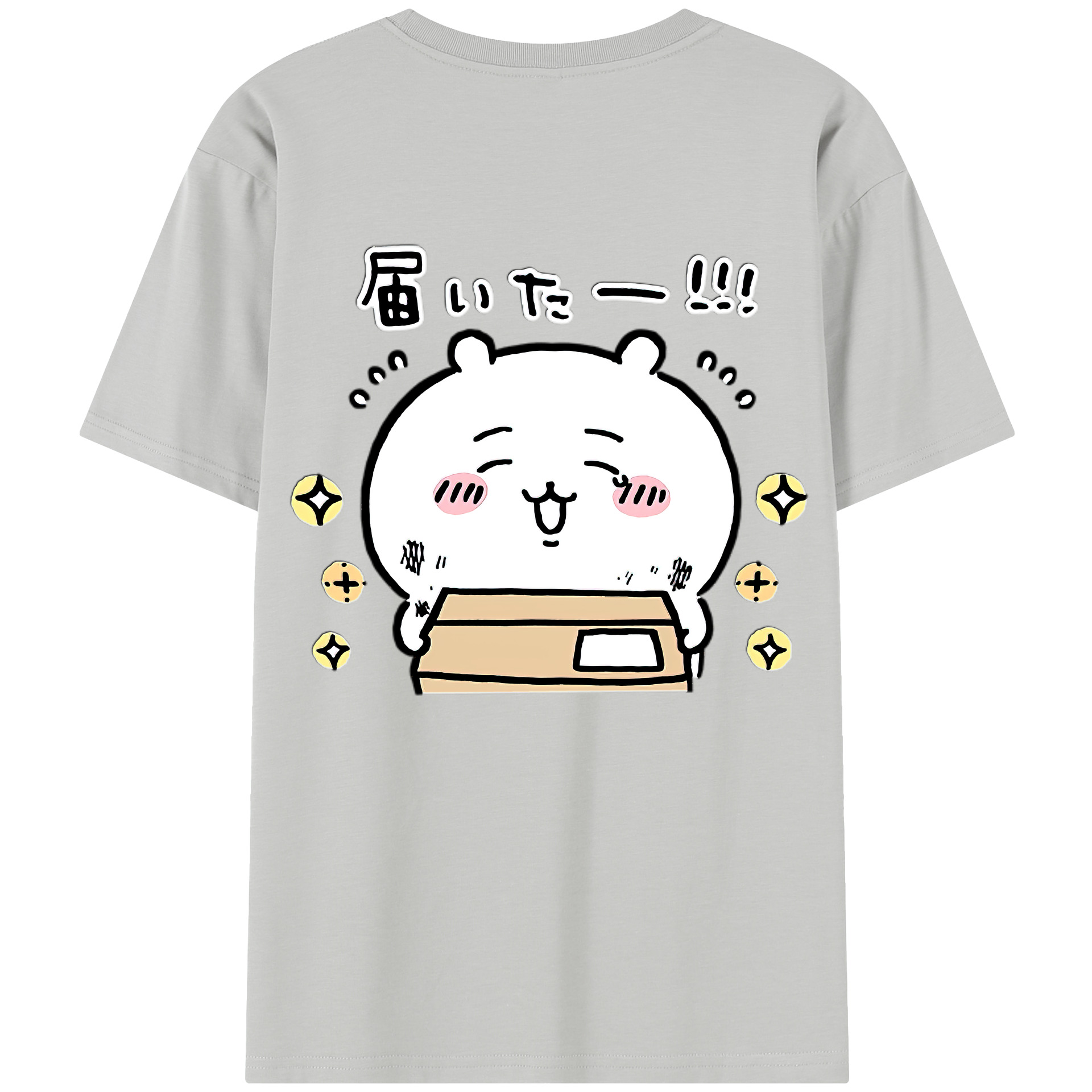 （画像用） ちいかわ ちいかわ Chii-kawa chiikawa レディース半袖Tシャツ(バックプリント)