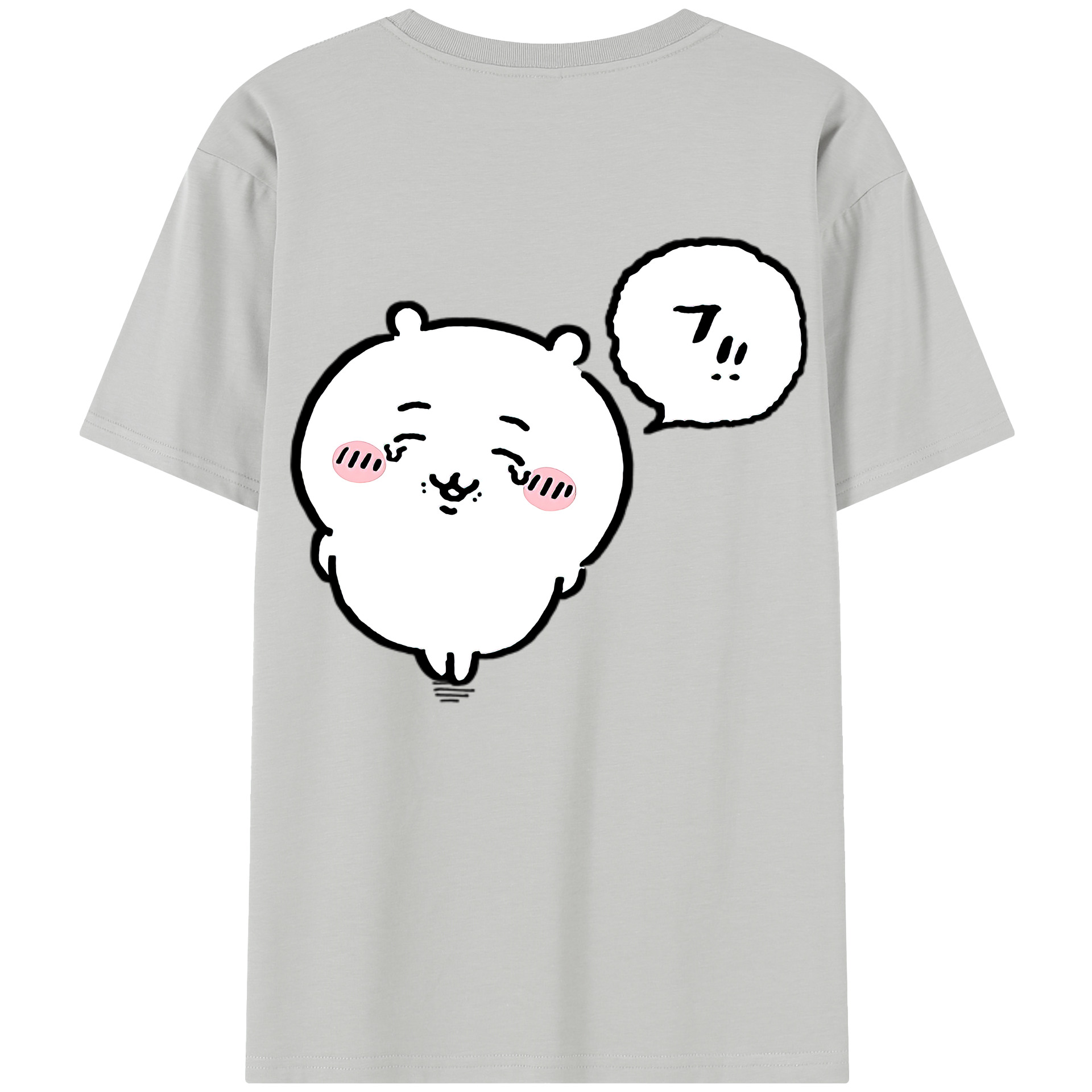 （画像用） ちいかわ ちいかわ Chii-kawa chiikawa レディース半袖Tシャツ(バックプリント)