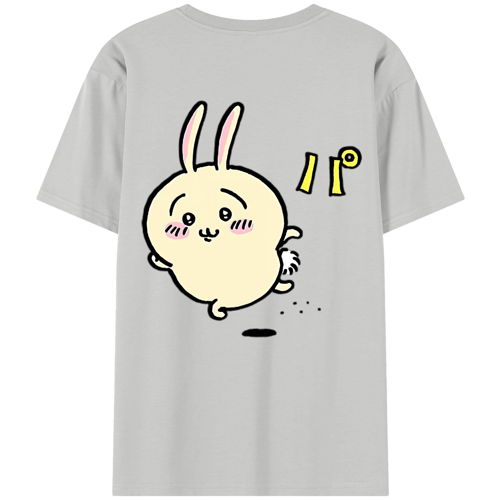（画像用） ちいかわ うさぎ Chii-kawa usagi レディース半袖Tシャツ(バックプリント)