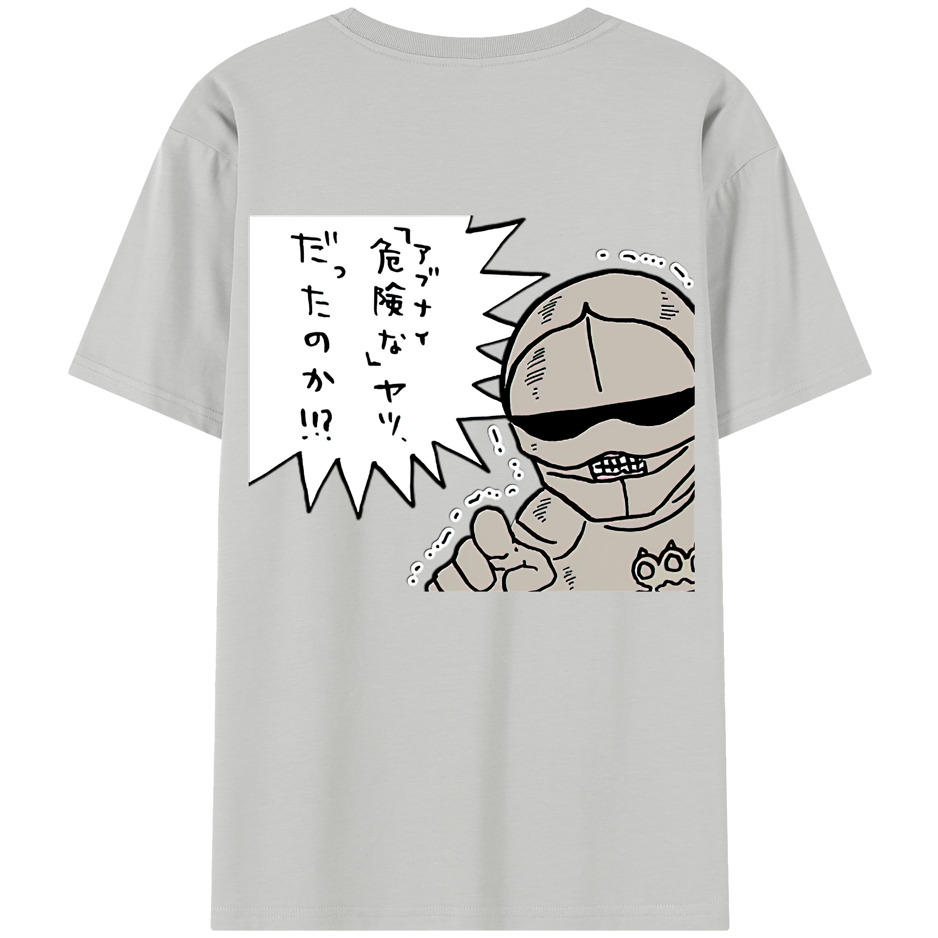 （画像用） ちいかわ 労働の鎧さん Chii-kawa Mr. Armor of Labor レディース半袖Tシャツ(バックプリント)