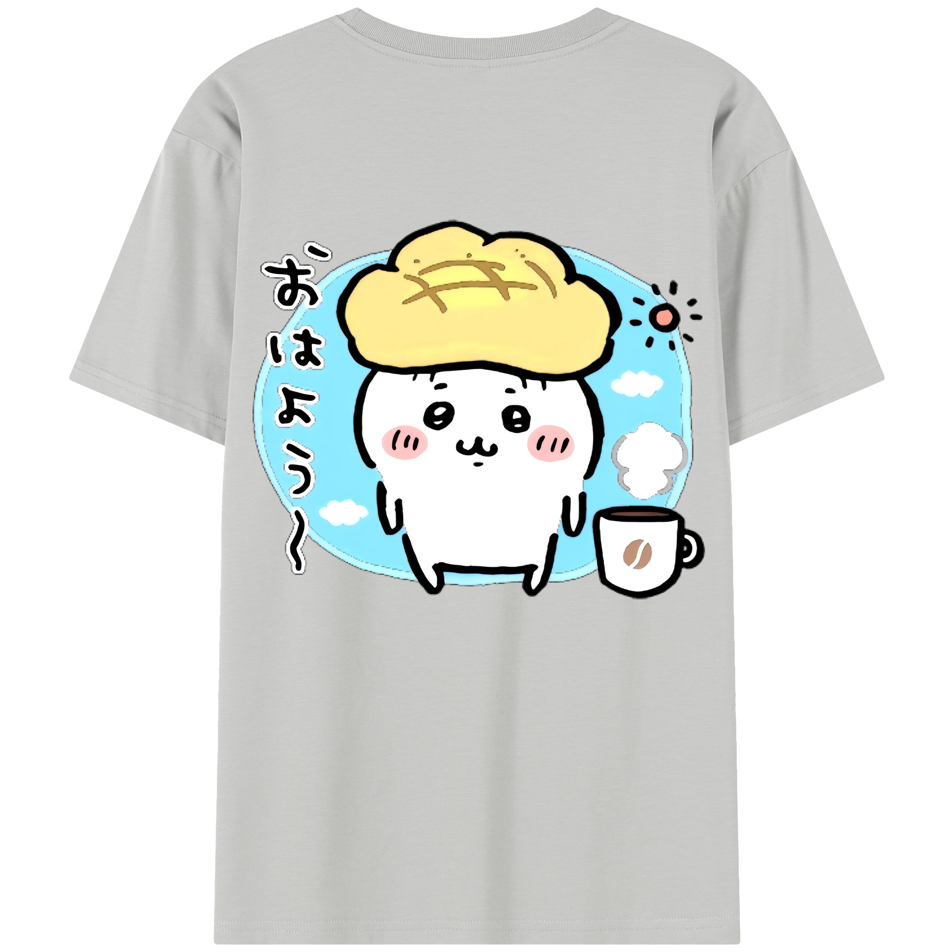 （画像用） ちいかわ ちいかわ Chii-kawa chiikawa レディース半袖Tシャツ(バックプリント)