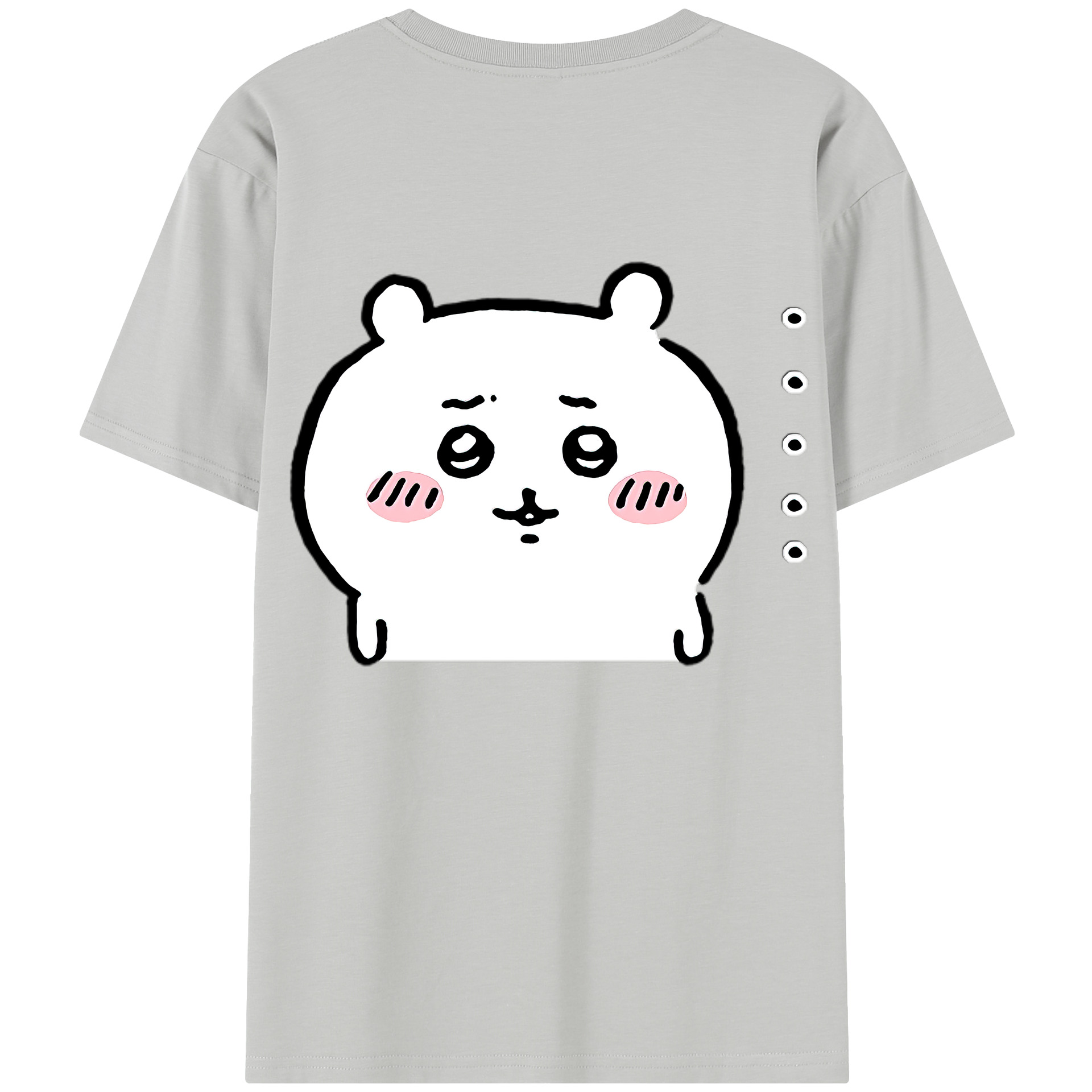 （画像用） ちいかわ ちいかわ Chii-kawa chiikawa レディース半袖Tシャツ(バックプリント)