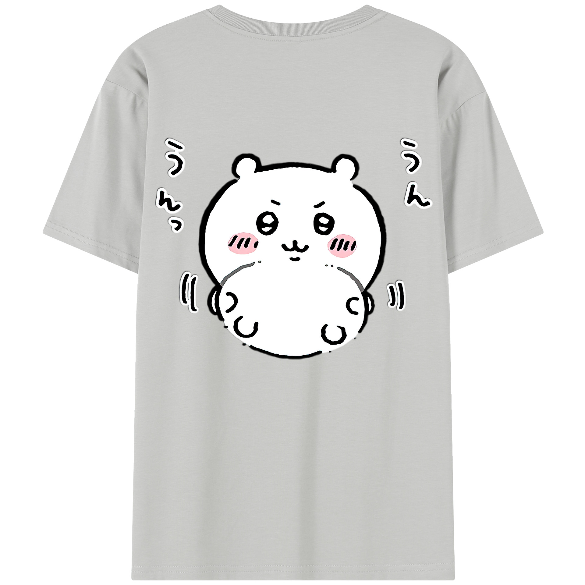 （画像用） ちいかわ ちいかわ Chii-kawa chiikawa レディース半袖Tシャツ(バックプリント)