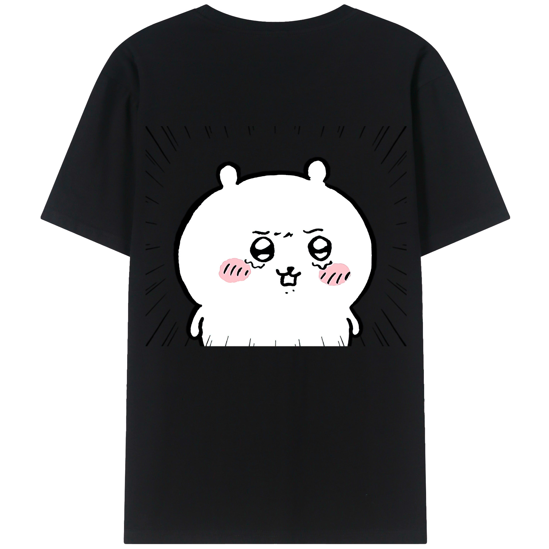 （画像用） ちいかわ ちいかわ Chii-kawa chiikawa レディース半袖Tシャツ(バックプリント)