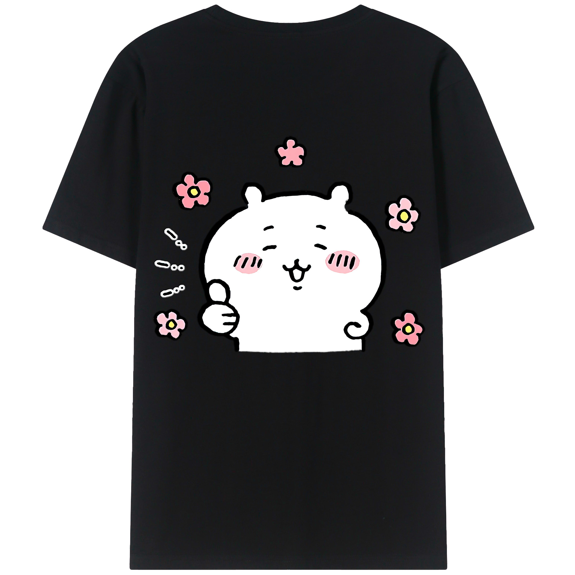 （画像用） ちいかわ ちいかわ Chii-kawa chiikawa レディース半袖Tシャツ(バックプリント)