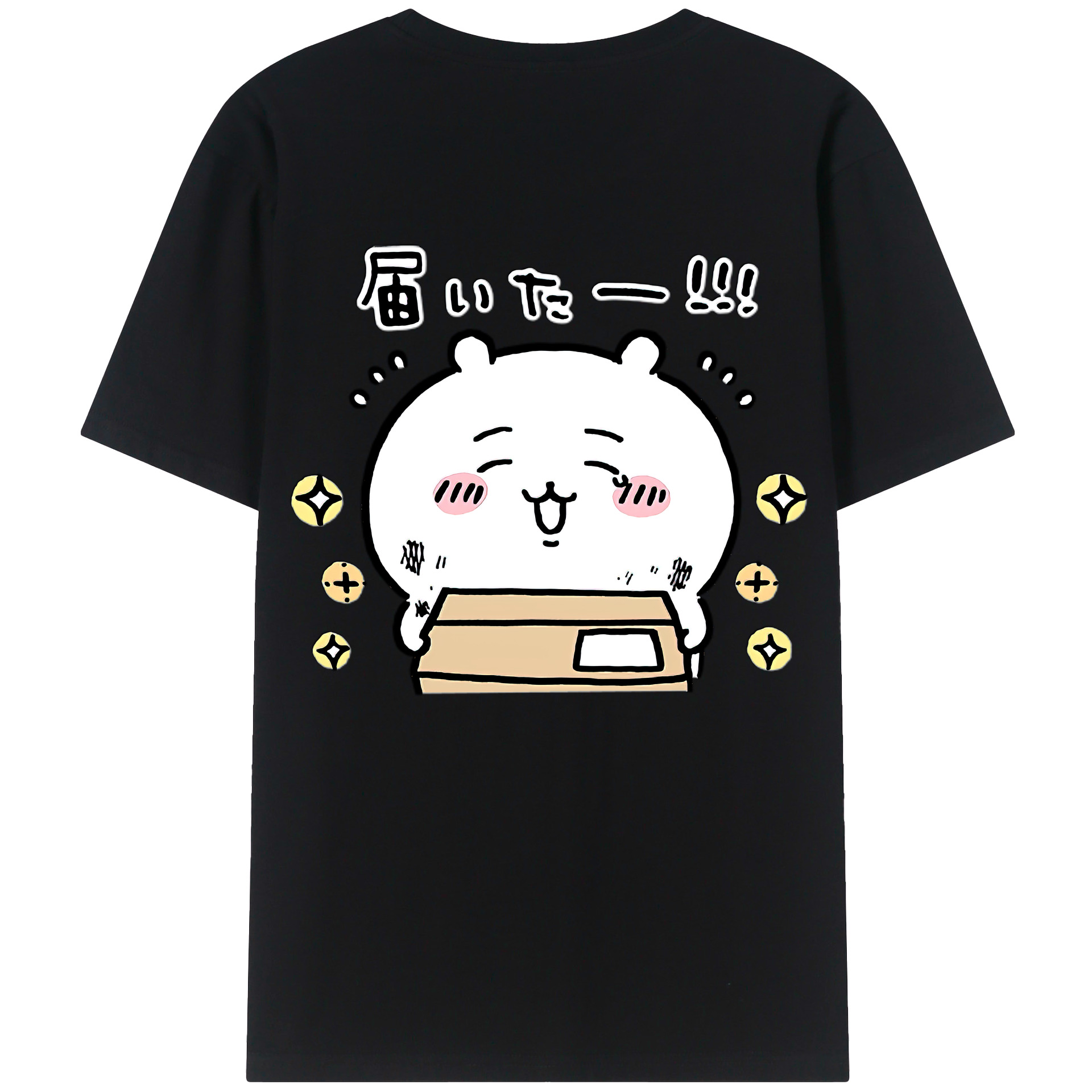 （画像用） ちいかわ ちいかわ Chii-kawa chiikawa レディース半袖Tシャツ(バックプリント)