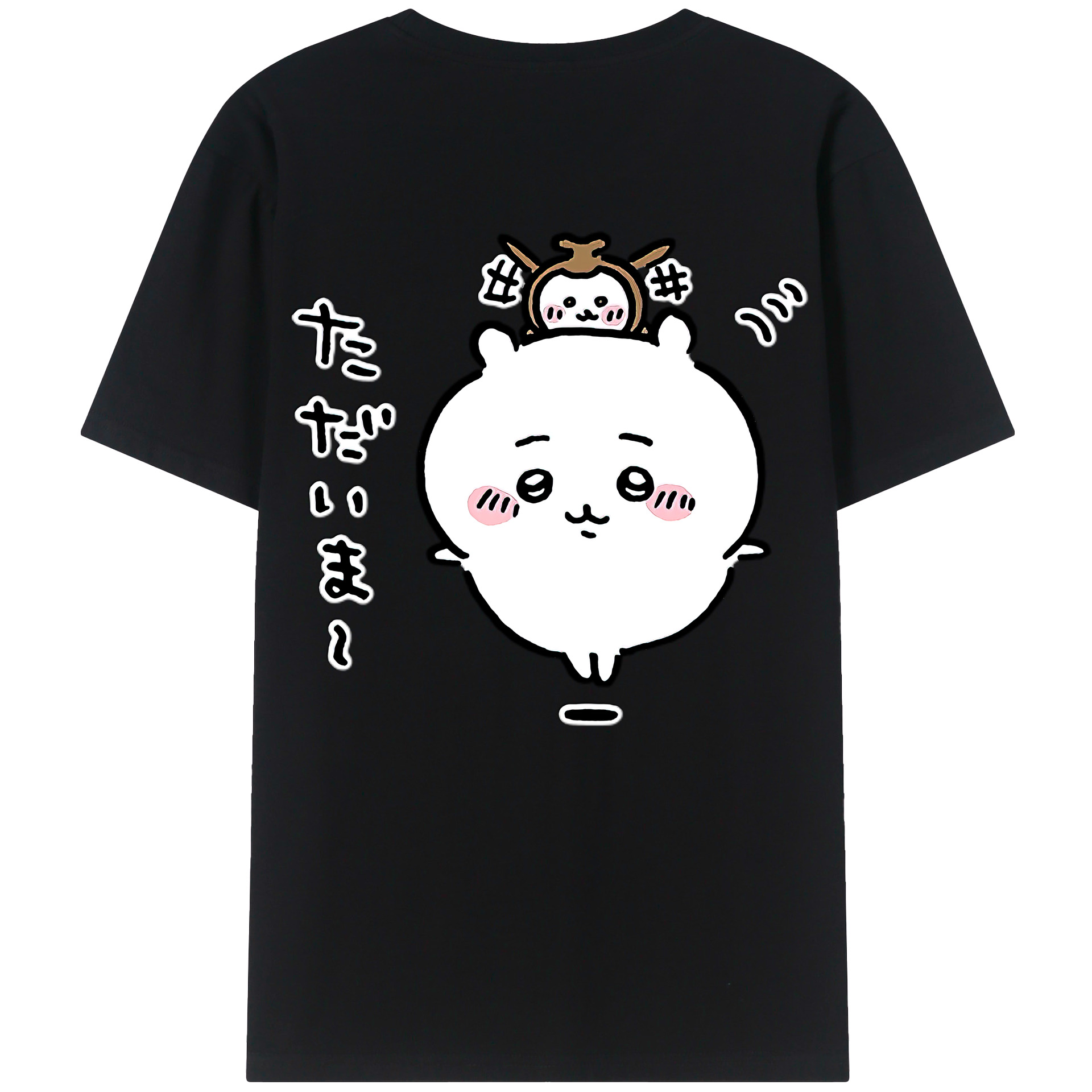 （画像用） ちいかわ ちいかわ Chii-kawa chiikawa レディース半袖Tシャツ(バックプリント)