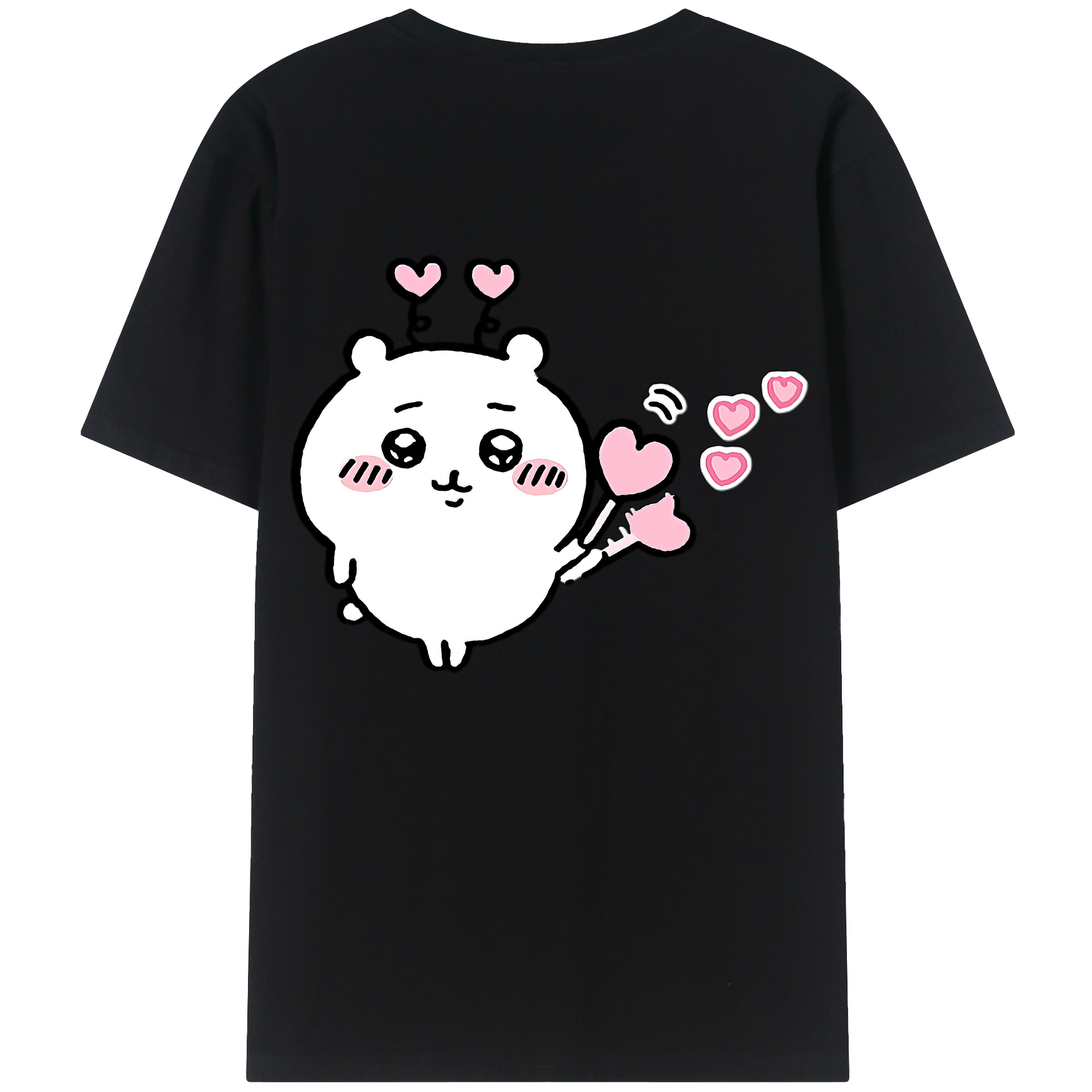 （画像用） ちいかわ ちいかわ Chii-kawa chiikawa レディース半袖Tシャツ(バックプリント)