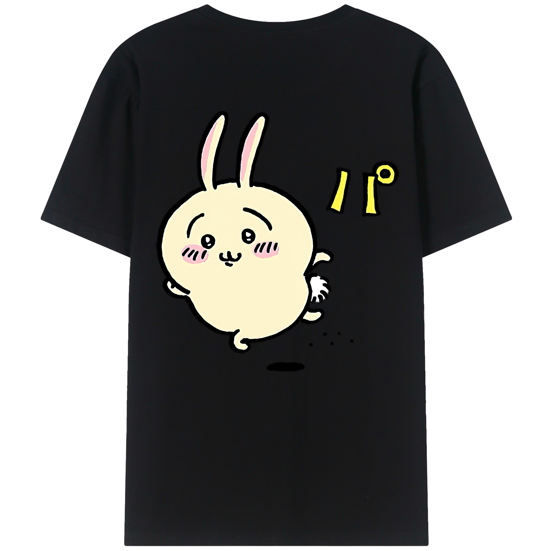 （画像用） ちいかわ うさぎ Chii-kawa usagi レディース半袖Tシャツ(バックプリント)