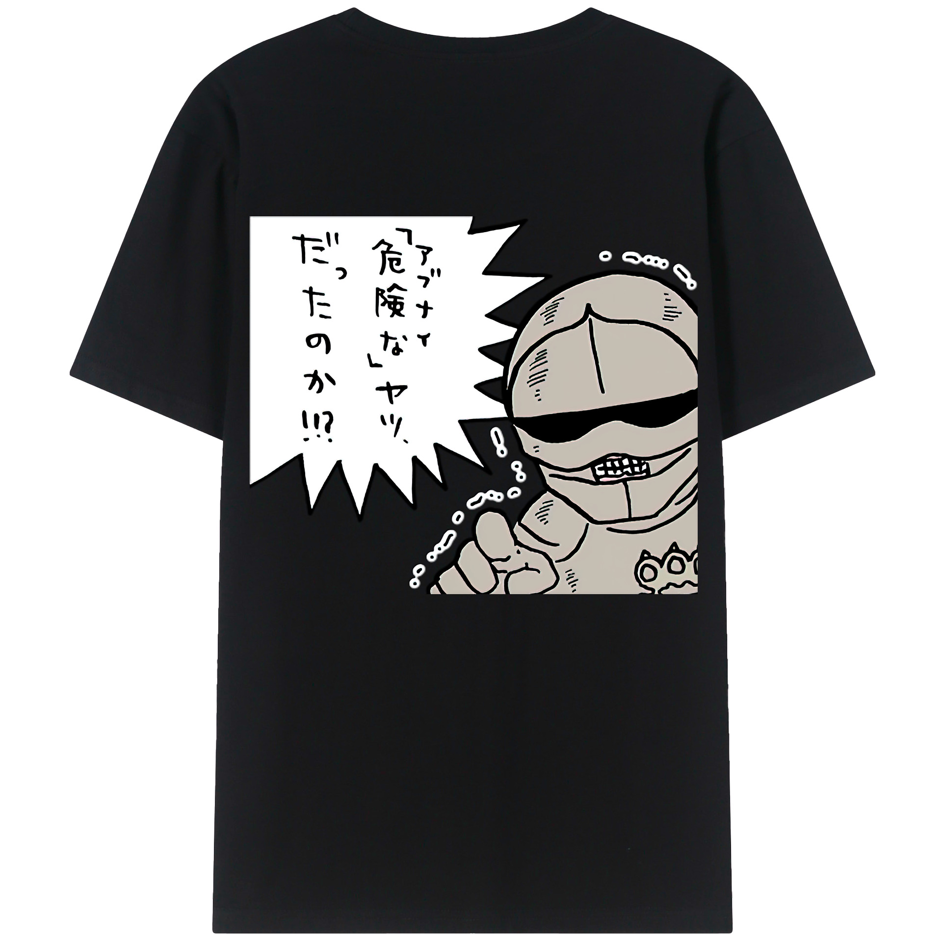 （画像用） ちいかわ 労働の鎧さん Chii-kawa Mr. Armor of Labor レディース半袖Tシャツ(バックプリント)