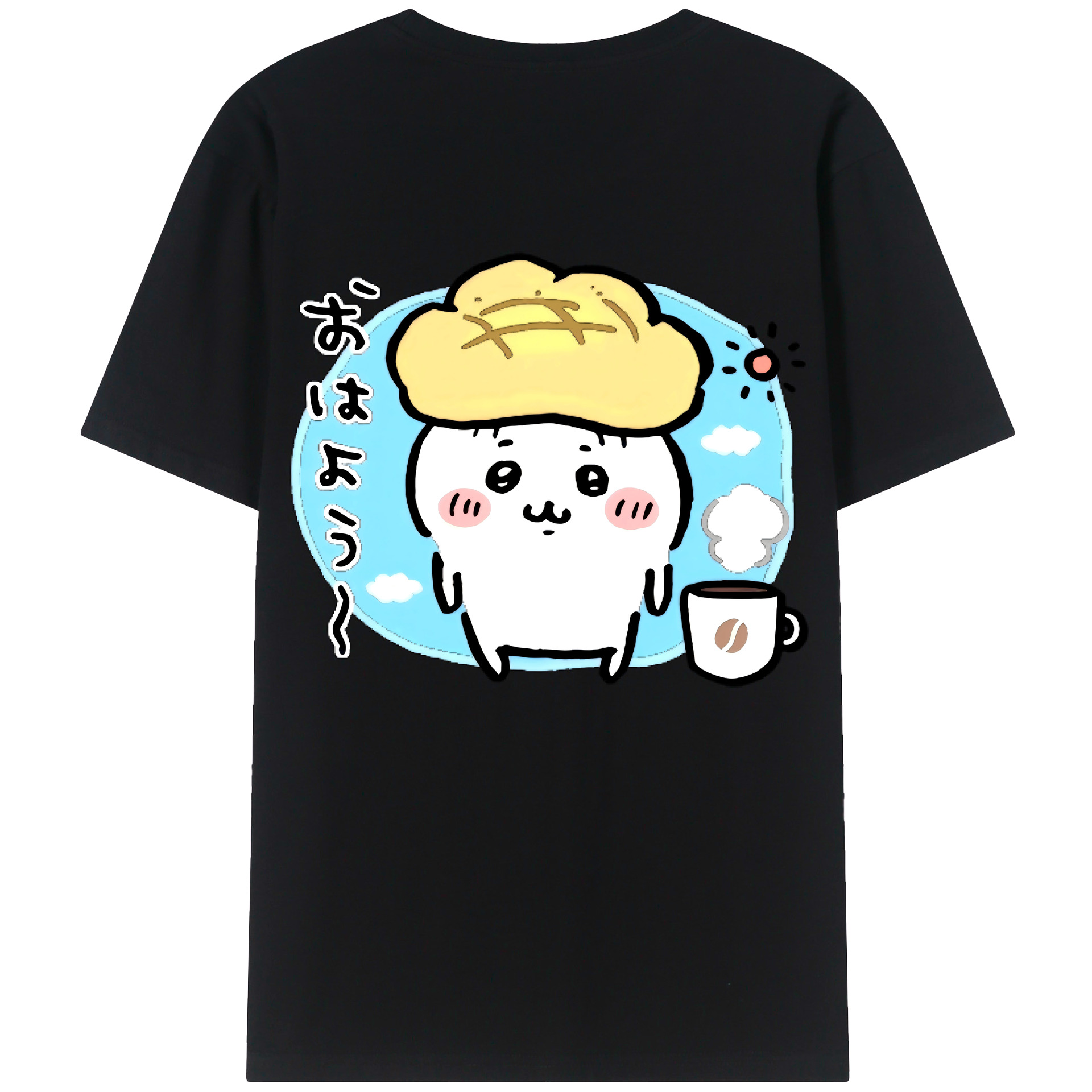 （画像用） ちいかわ ちいかわ Chii-kawa chiikawa レディース半袖Tシャツ(バックプリント)