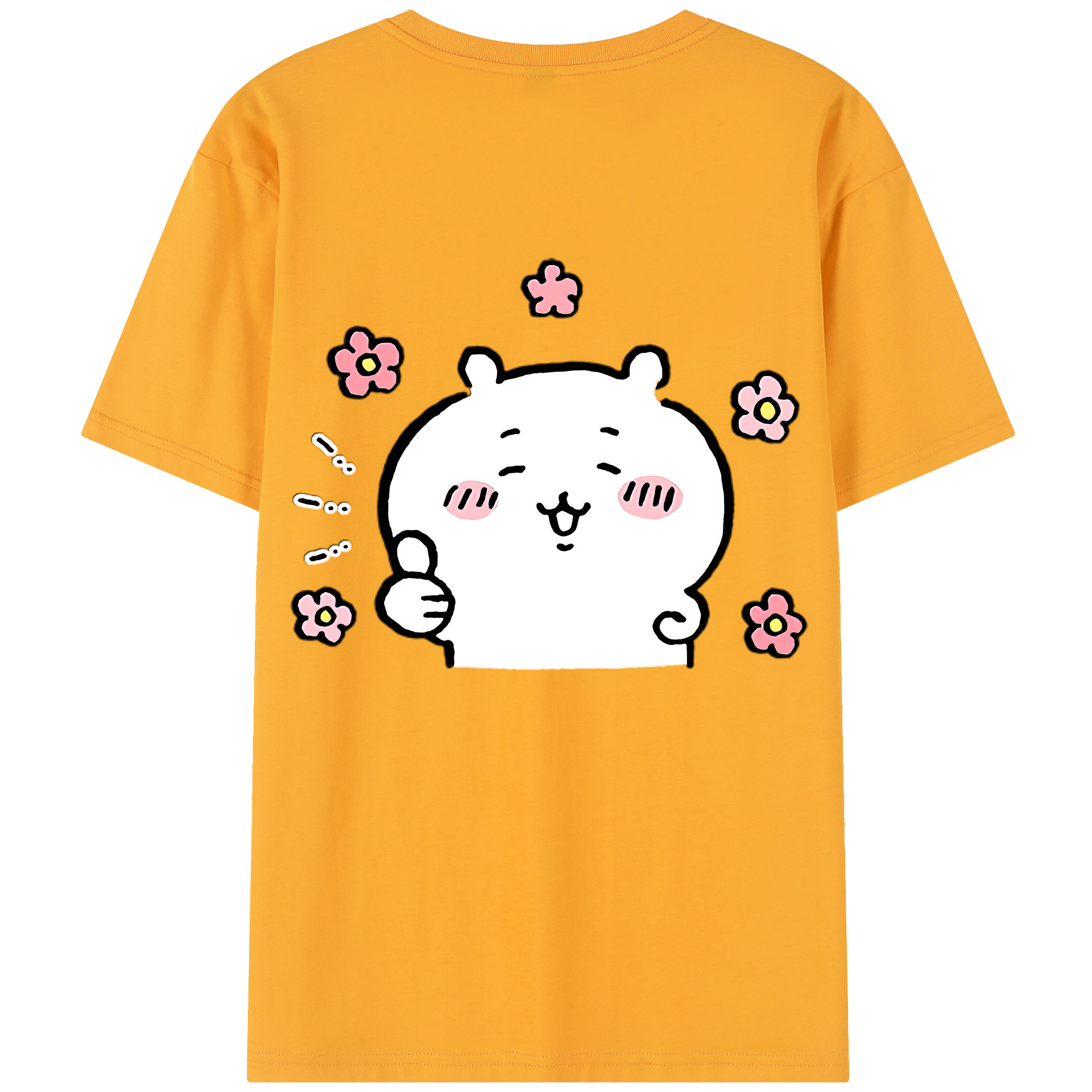 （画像用） ちいかわ ちいかわ Chii-kawa chiikawa レディース半袖Tシャツ(バックプリント)
