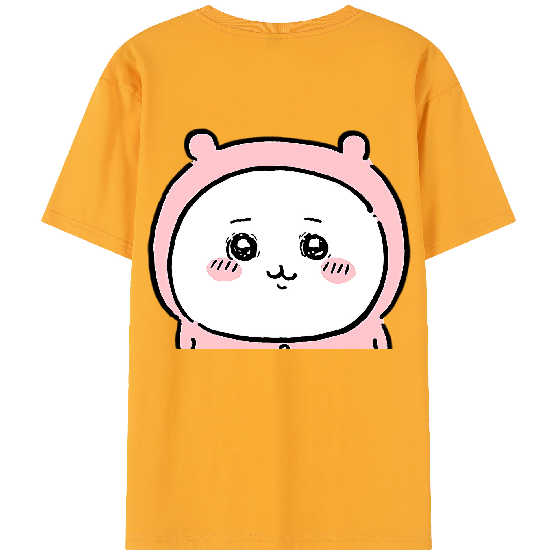 （画像用） ちいかわ ちいかわ Chii-kawa chiikawa レディース半袖Tシャツ(バックプリント)