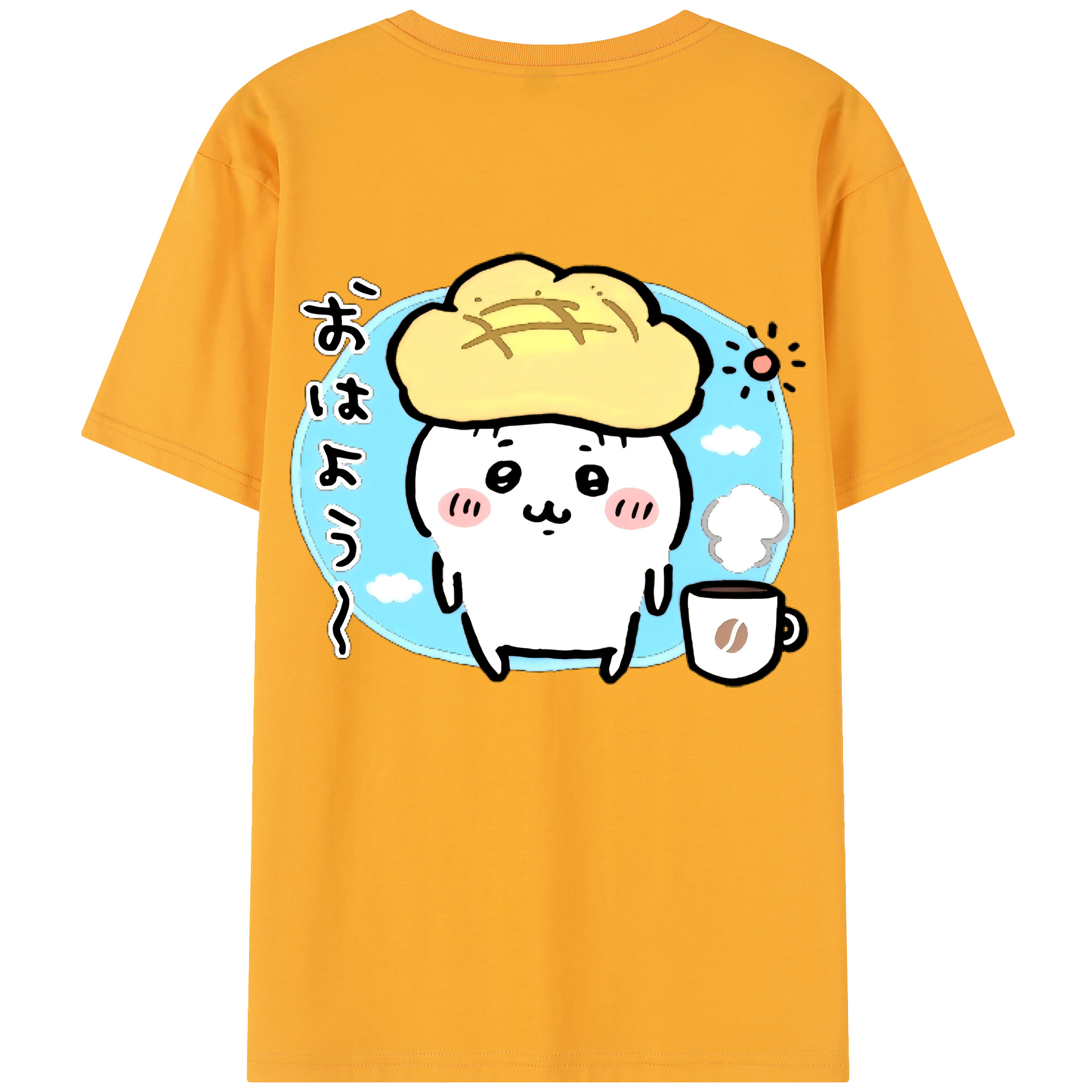 （画像用） ちいかわ ちいかわ Chii-kawa chiikawa レディース半袖Tシャツ(バックプリント)