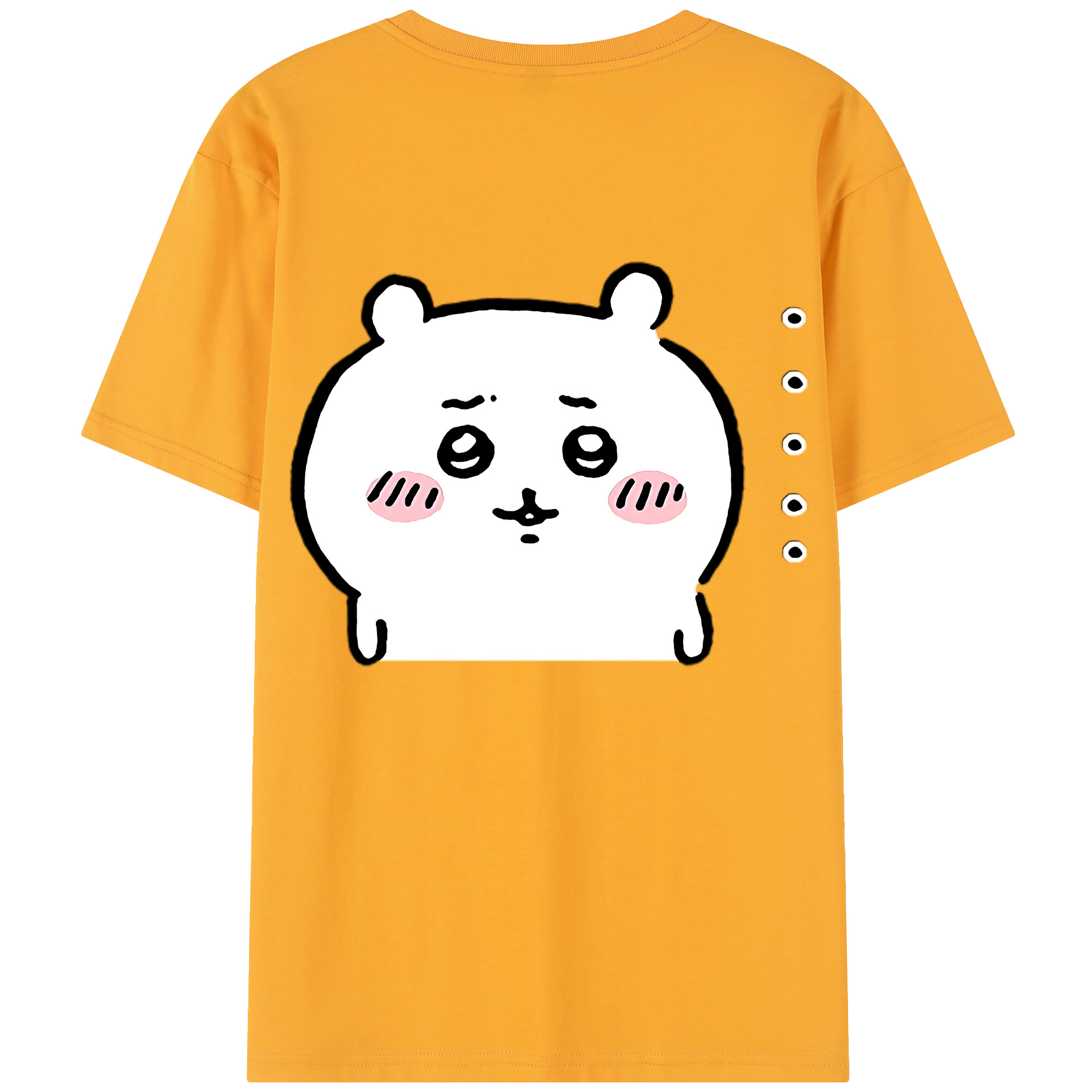 （画像用） ちいかわ ちいかわ Chii-kawa chiikawa レディース半袖Tシャツ(バックプリント)