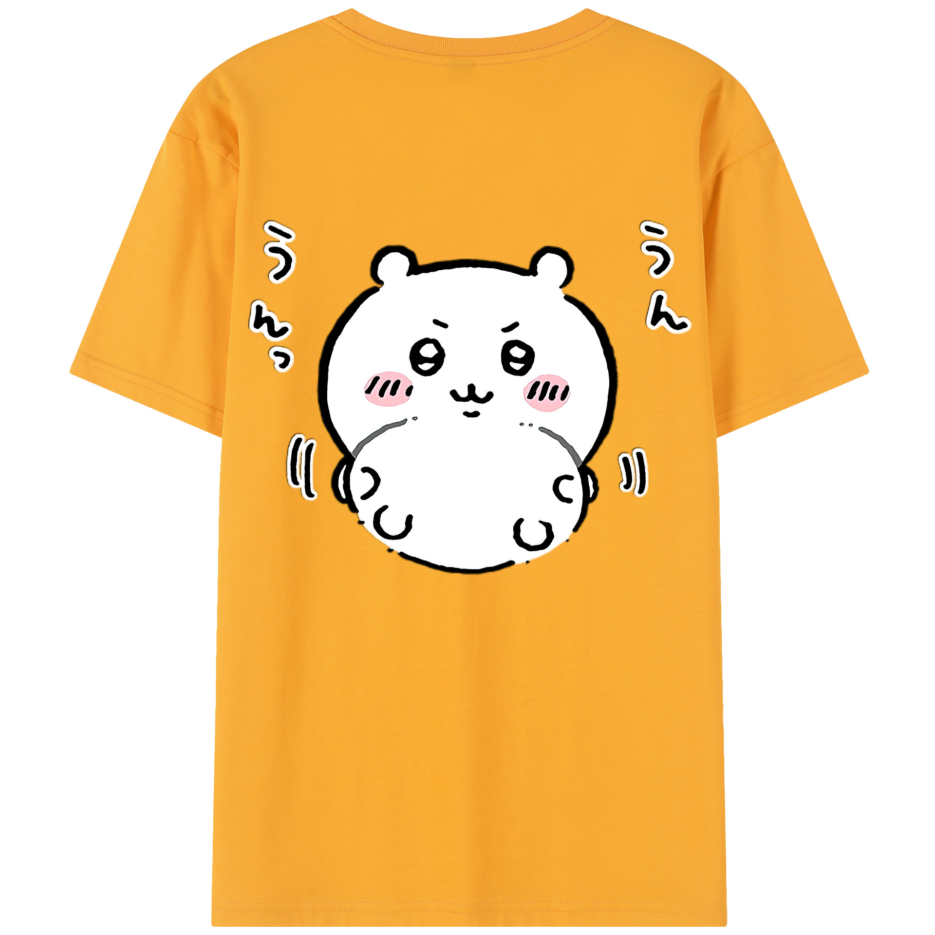 （画像用） ちいかわ ちいかわ Chii-kawa chiikawa レディース半袖Tシャツ(バックプリント)