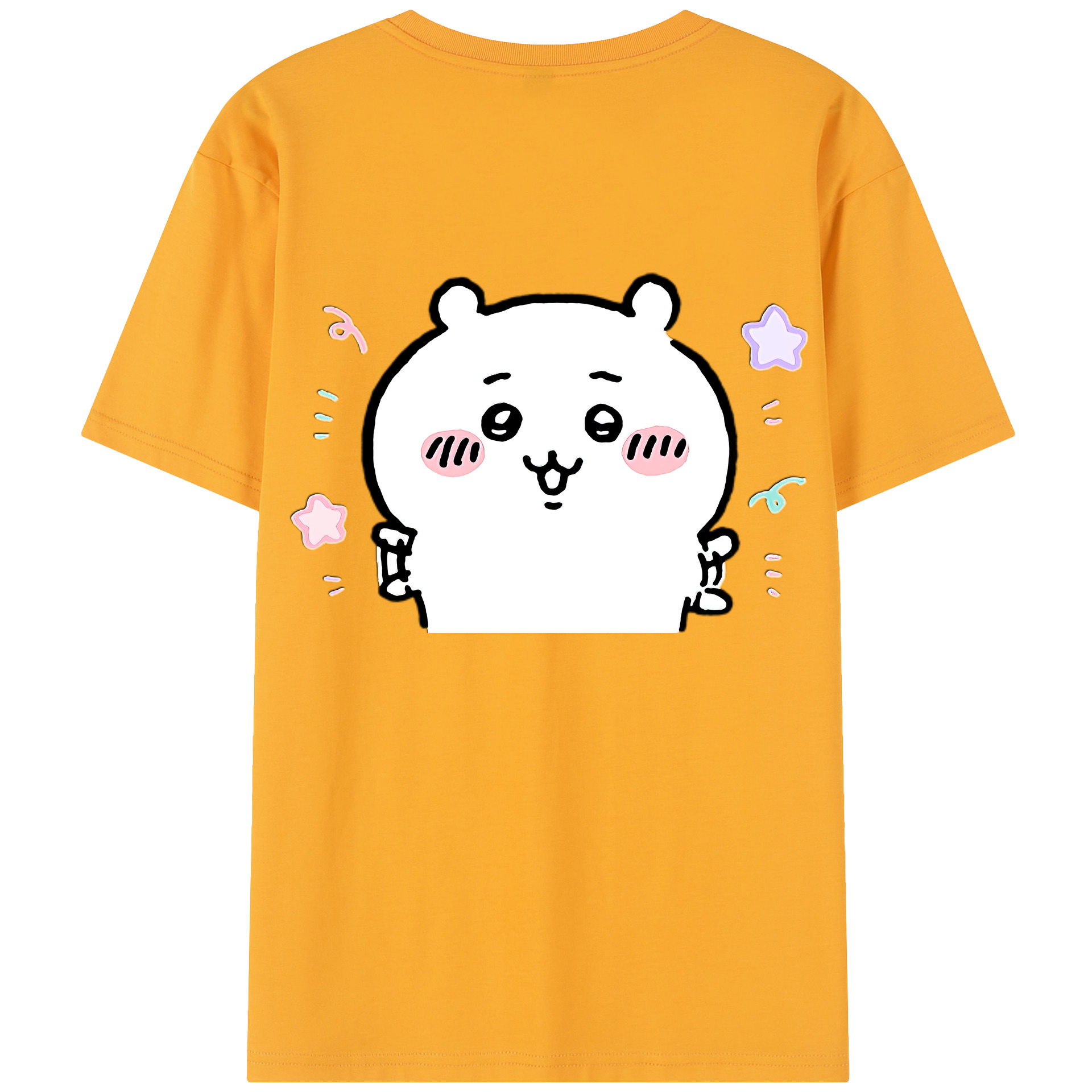 （画像用） ちいかわ ちいかわ Chii-kawa chiikawa レディース半袖Tシャツ(バックプリント)