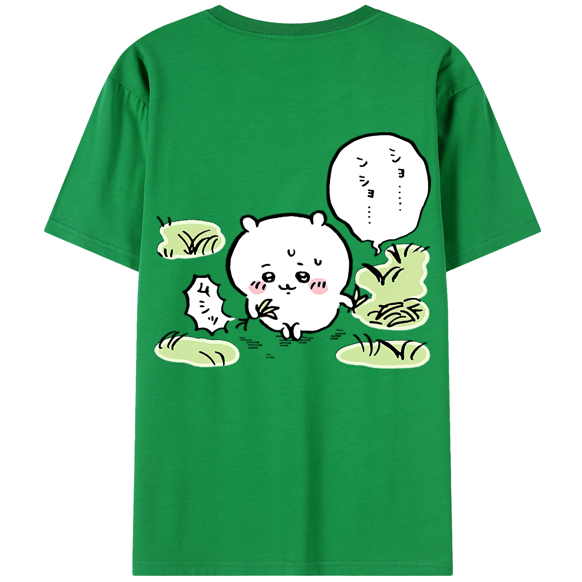 （画像用） ちいかわ ちいかわ Chii-kawa chiikawa レディース半袖Tシャツ(バックプリント)