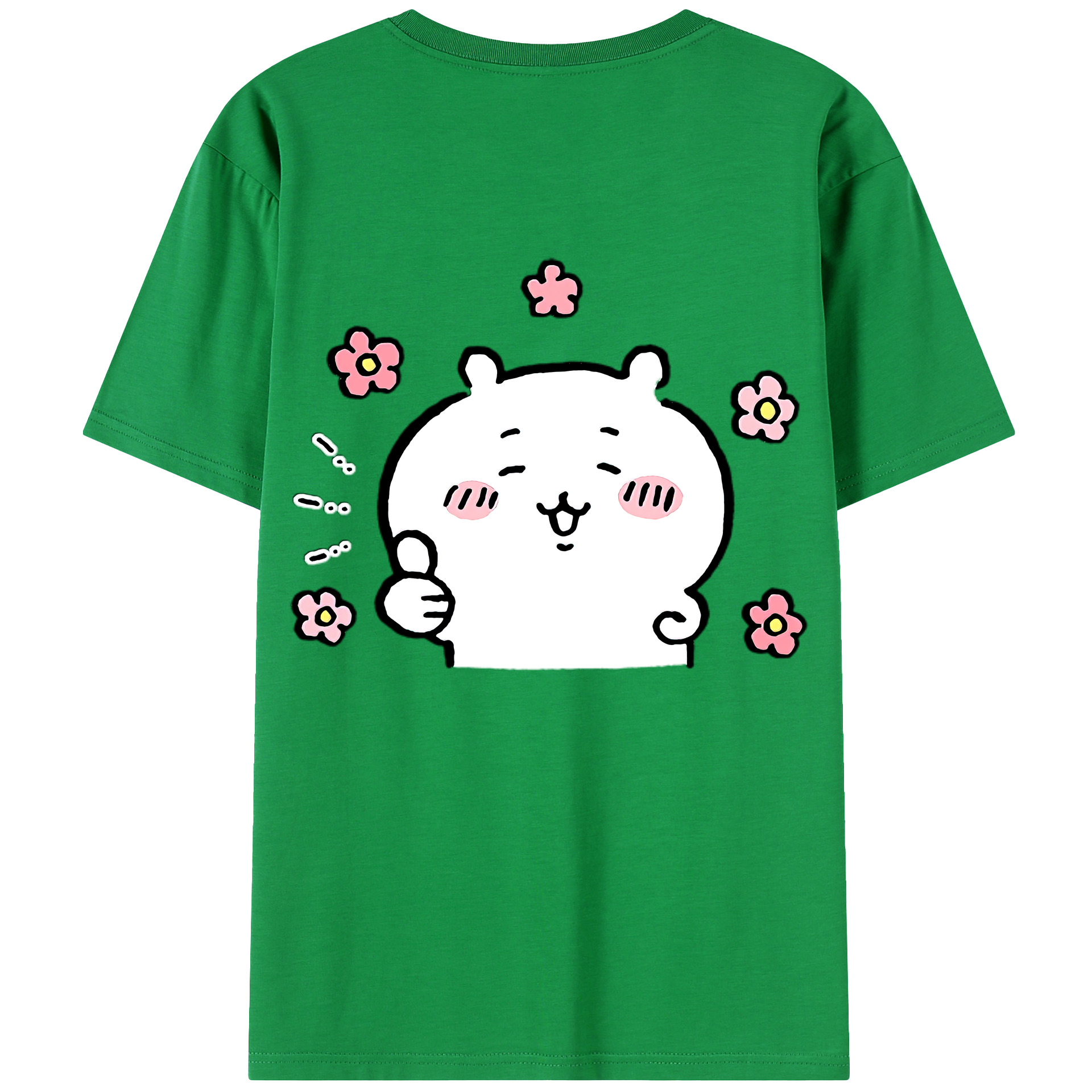 （画像用） ちいかわ ちいかわ Chii-kawa chiikawa レディース半袖Tシャツ(バックプリント)