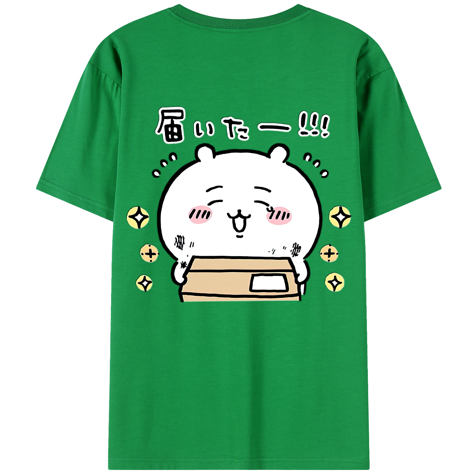 （画像用） ちいかわ ちいかわ Chii-kawa chiikawa レディース半袖Tシャツ(バックプリント)