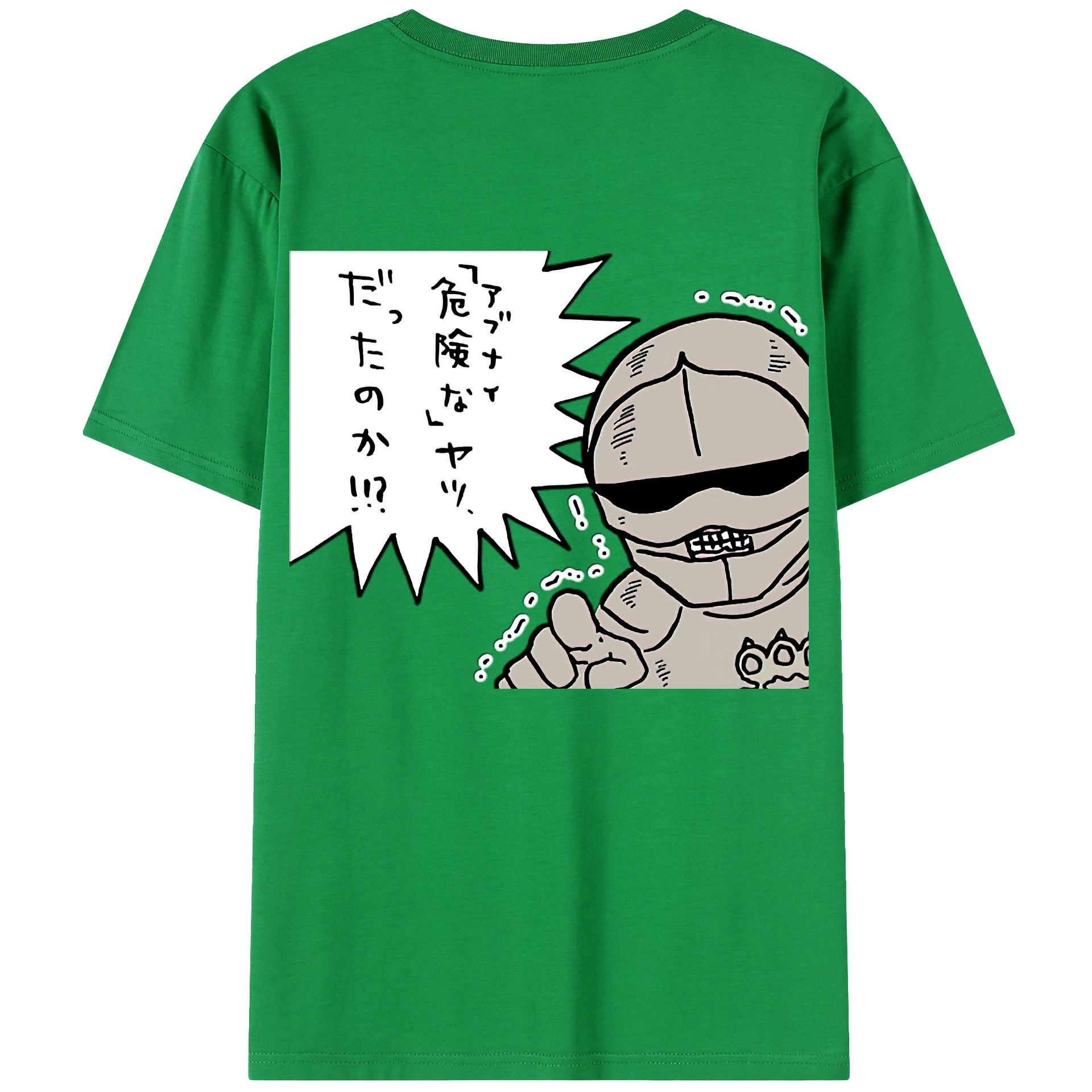 （画像用） ちいかわ 労働の鎧さん Chii-kawa Mr. Armor of Labor レディース半袖Tシャツ(バックプリント)