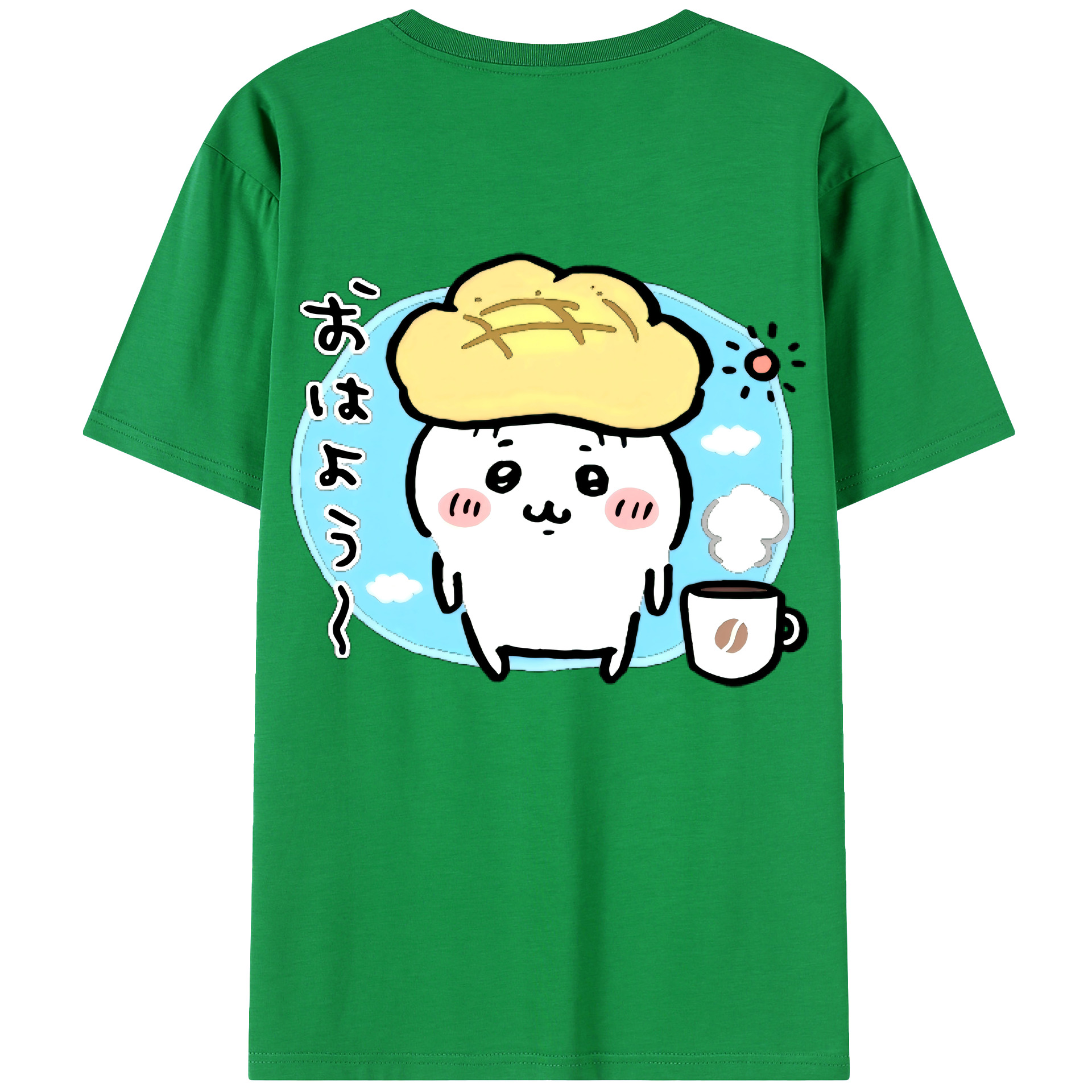 （画像用） ちいかわ ちいかわ Chii-kawa chiikawa レディース半袖Tシャツ(バックプリント)