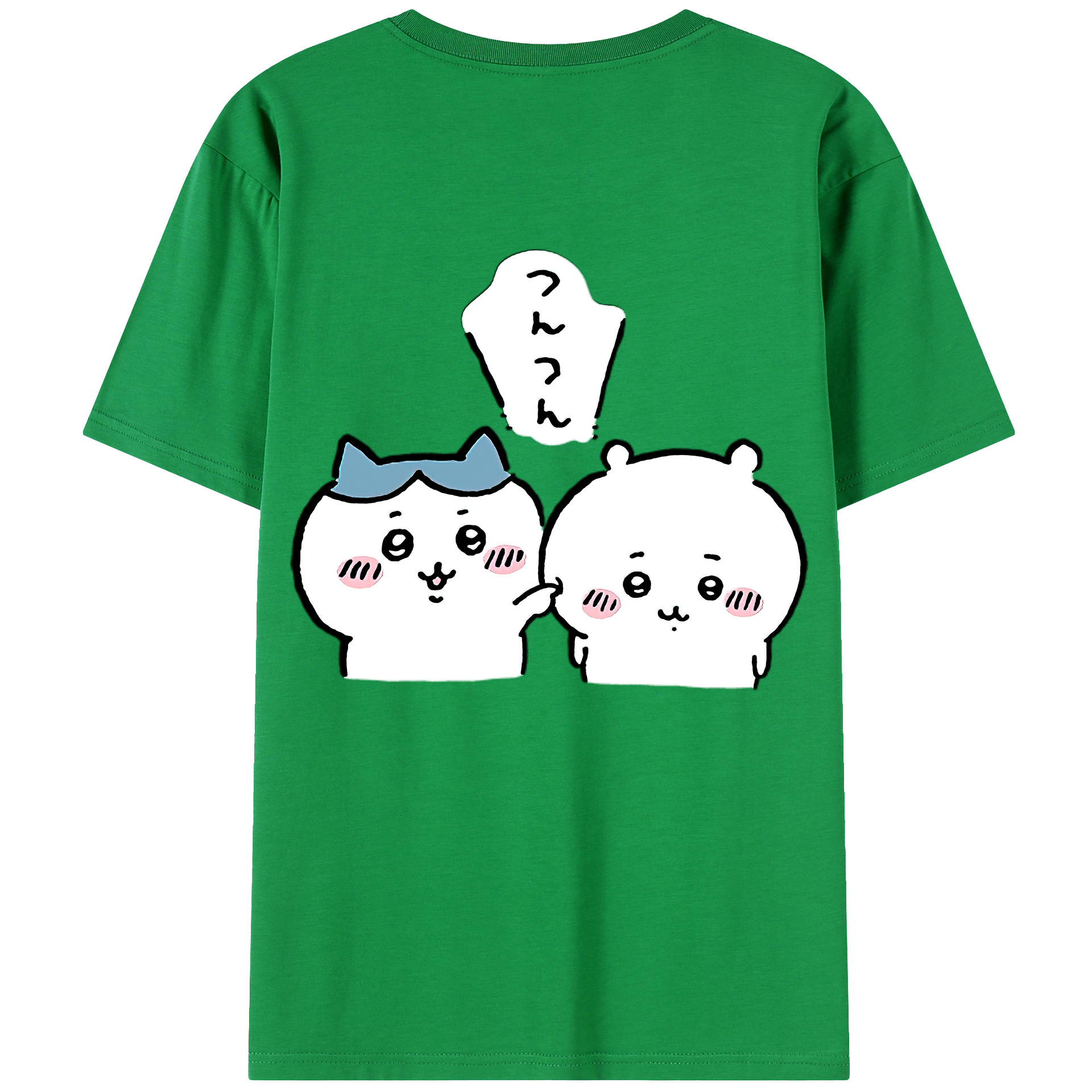 （画像用） ちいかわ ちいかわ Chii-kawa chiikawa レディース半袖Tシャツ(バックプリント)