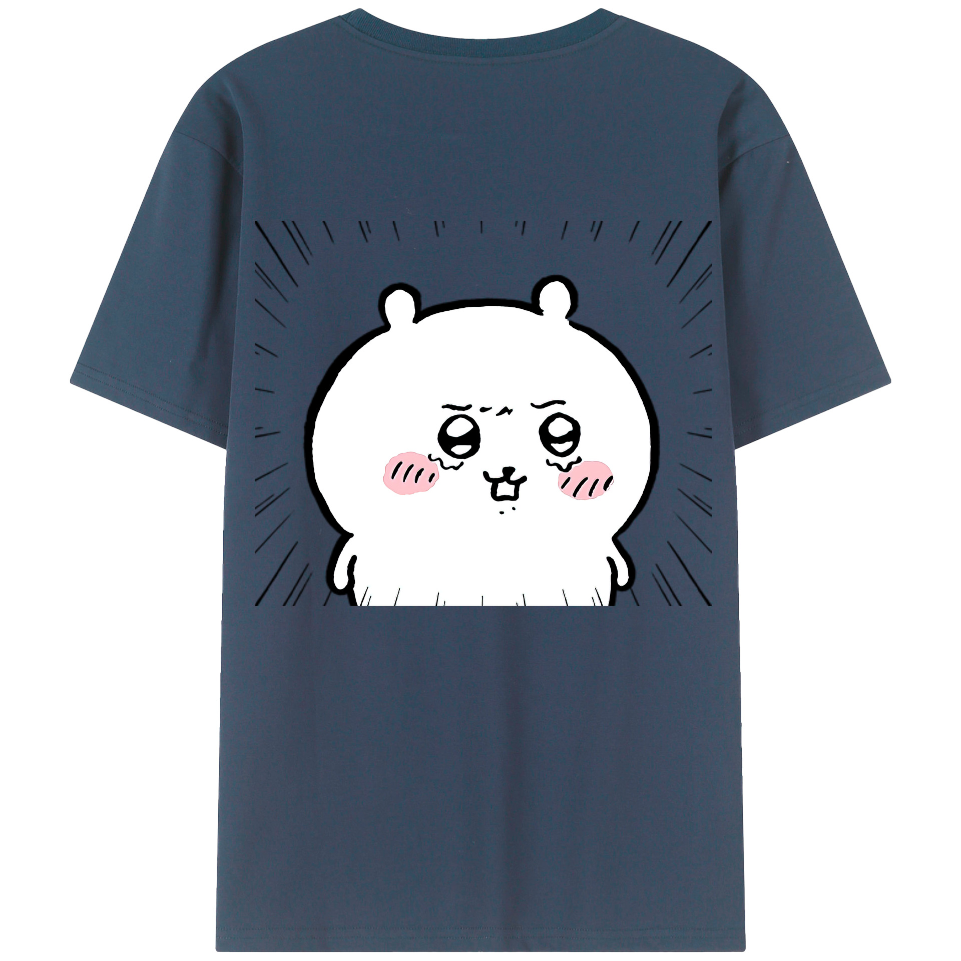 （画像用） ちいかわ ちいかわ Chii-kawa chiikawa レディース半袖Tシャツ(バックプリント)