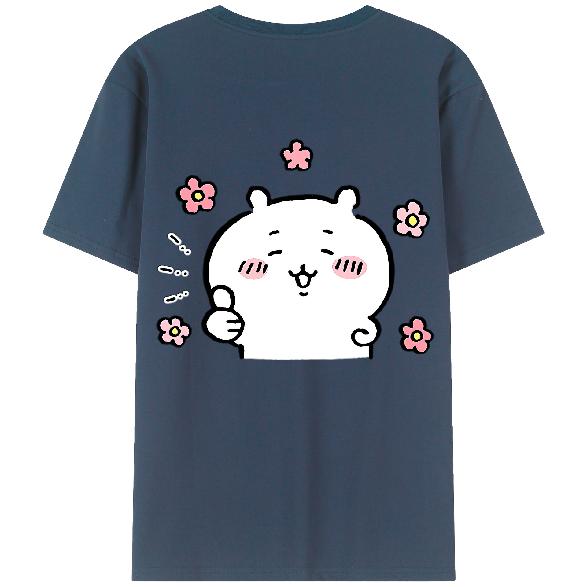（画像用） ちいかわ ちいかわ Chii-kawa chiikawa レディース半袖Tシャツ(バックプリント)