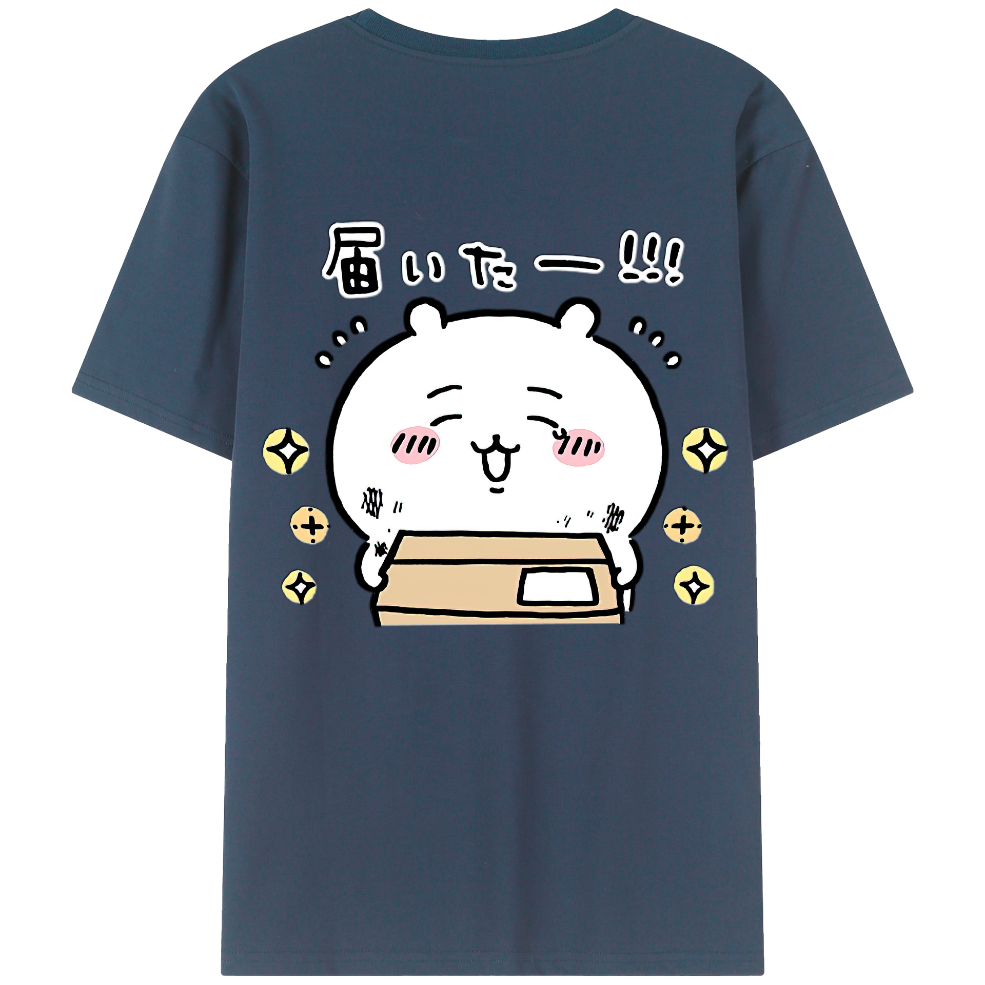 （画像用） ちいかわ ちいかわ Chii-kawa chiikawa レディース半袖Tシャツ(バックプリント)