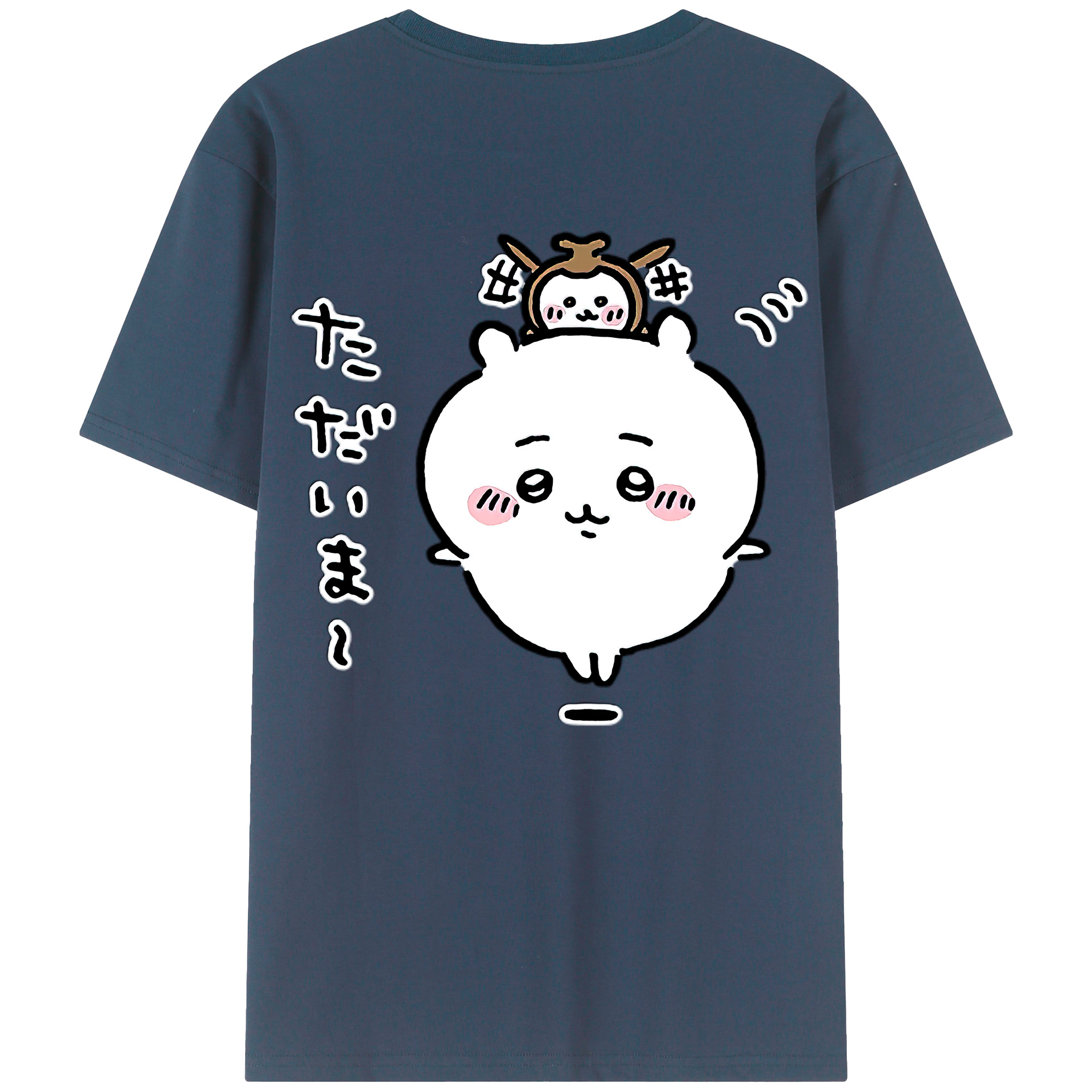 （画像用） ちいかわ ちいかわ Chii-kawa chiikawa レディース半袖Tシャツ(バックプリント)