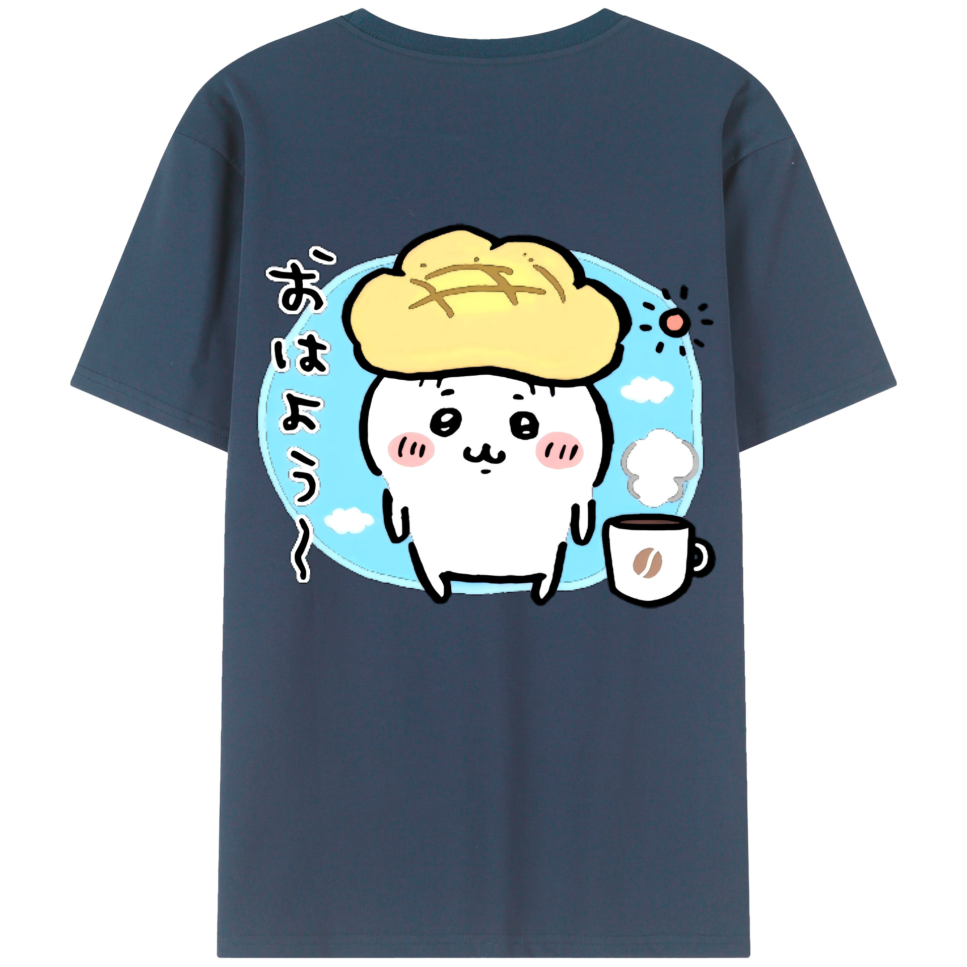 （画像用） ちいかわ ちいかわ Chii-kawa chiikawa レディース半袖Tシャツ(バックプリント)