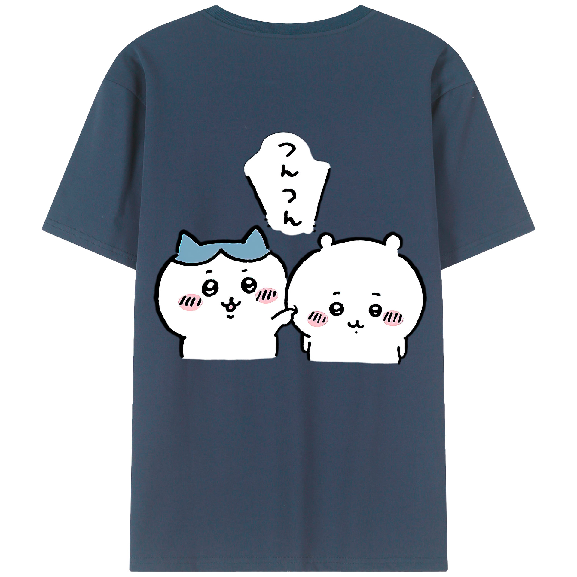 （画像用） ちいかわ ちいかわ Chii-kawa chiikawa レディース半袖Tシャツ(バックプリント)