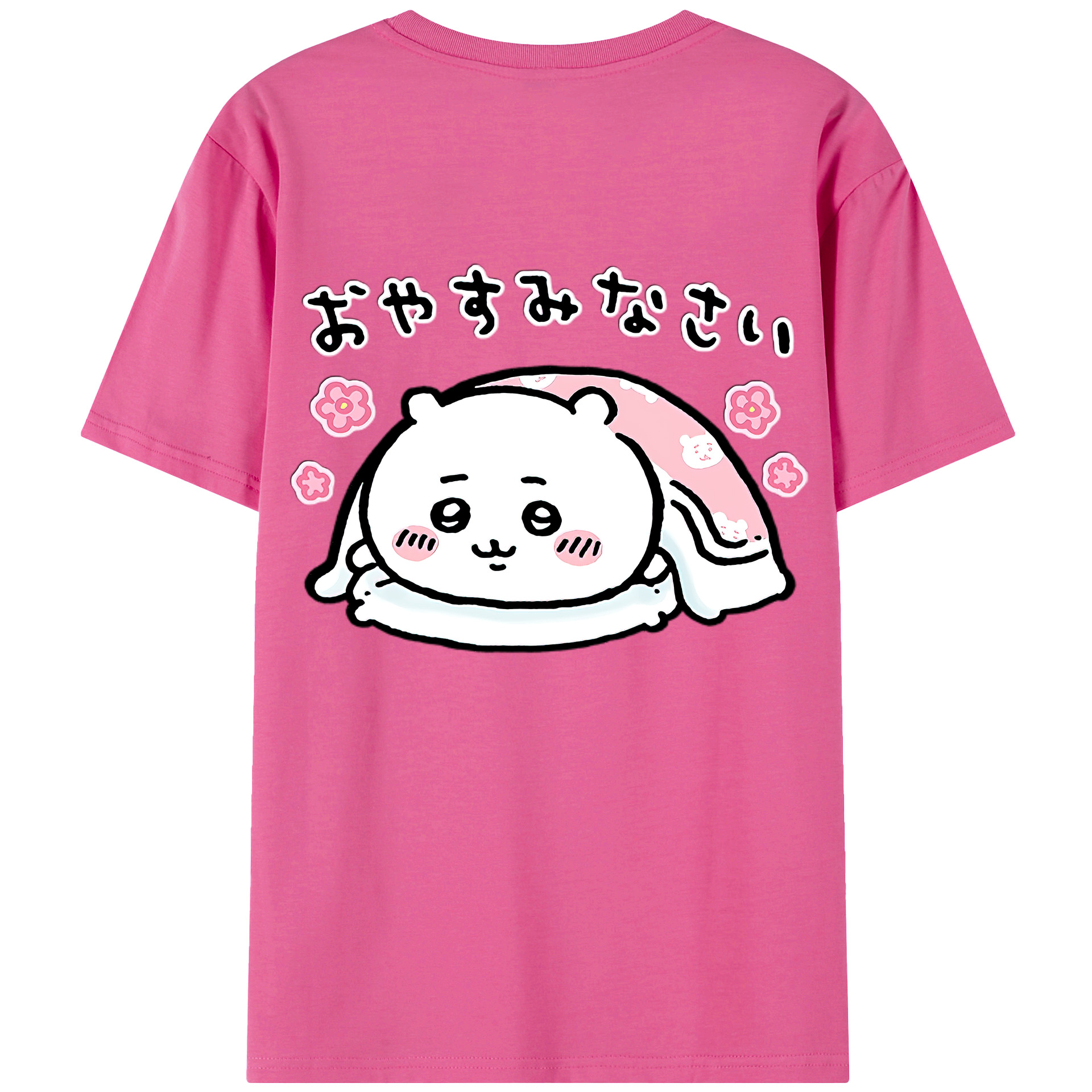 （画像用） ちいかわ ちいかわ Chii-kawa chiikawa レディース半袖Tシャツ(バックプリント)