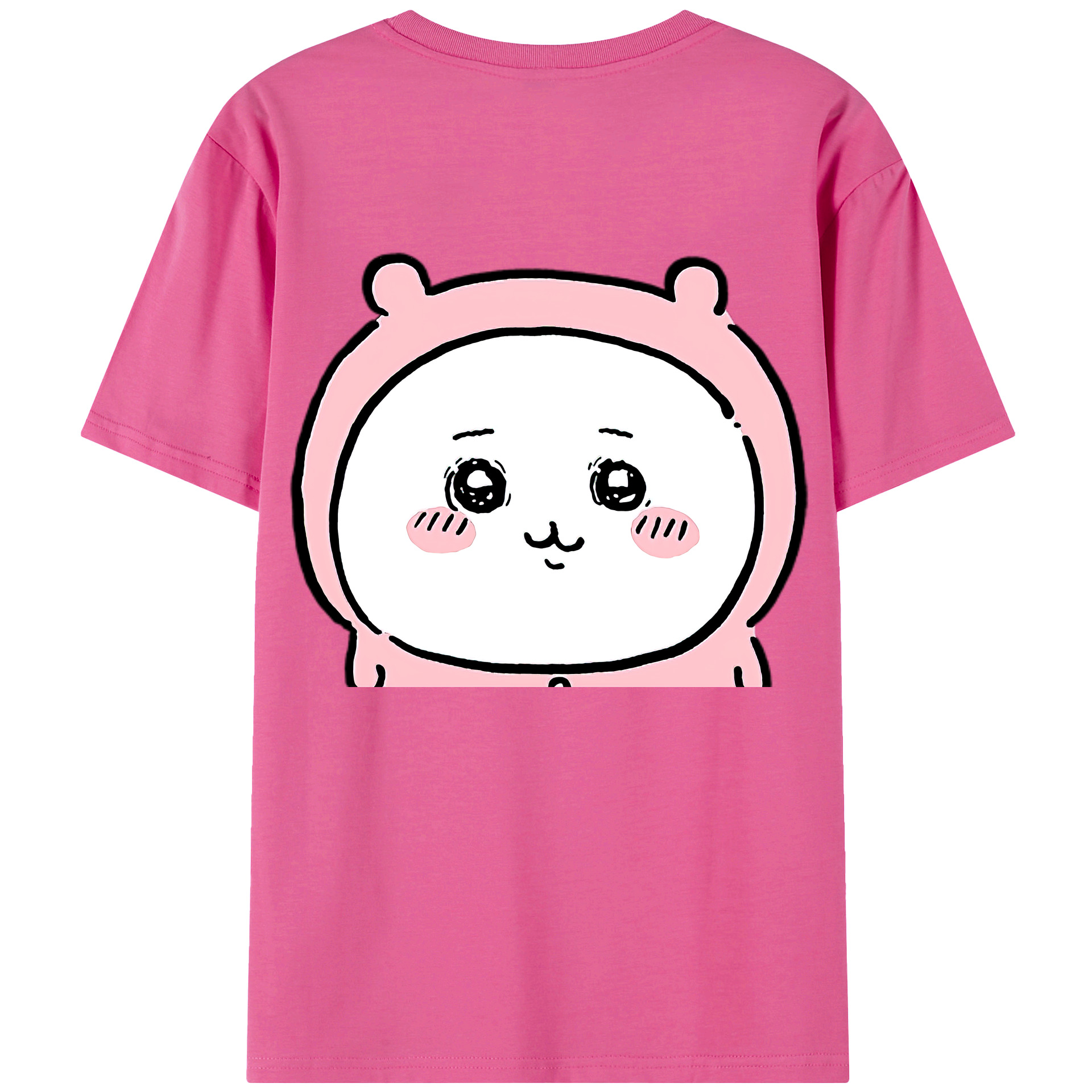 （画像用） ちいかわ ちいかわ Chii-kawa chiikawa レディース半袖Tシャツ(バックプリント)