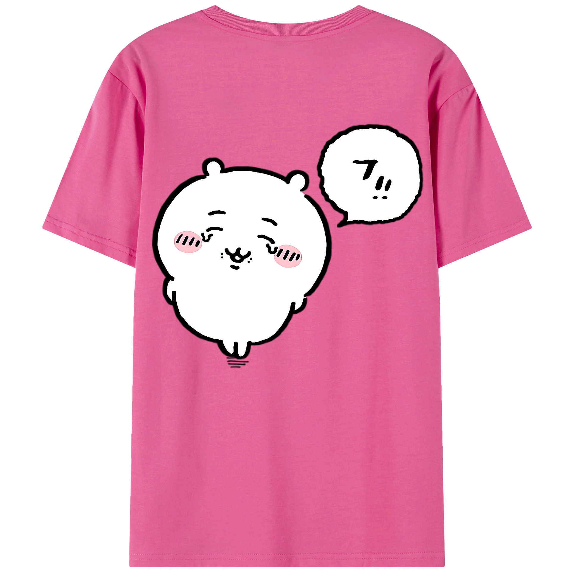 （画像用） ちいかわ ちいかわ Chii-kawa chiikawa レディース半袖Tシャツ(バックプリント)