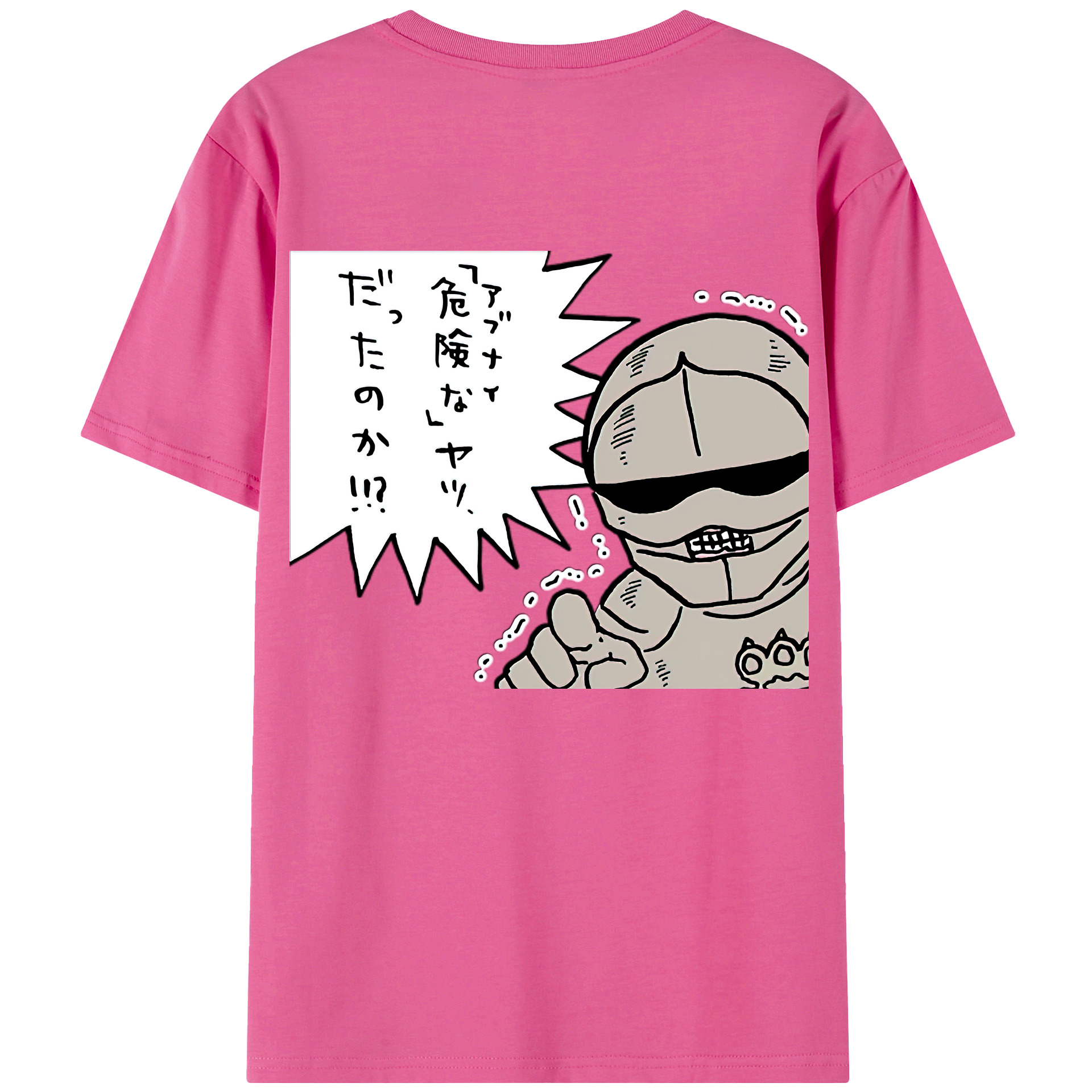 （画像用） ちいかわ 労働の鎧さん Chii-kawa Mr. Armor of Labor レディース半袖Tシャツ(バックプリント)