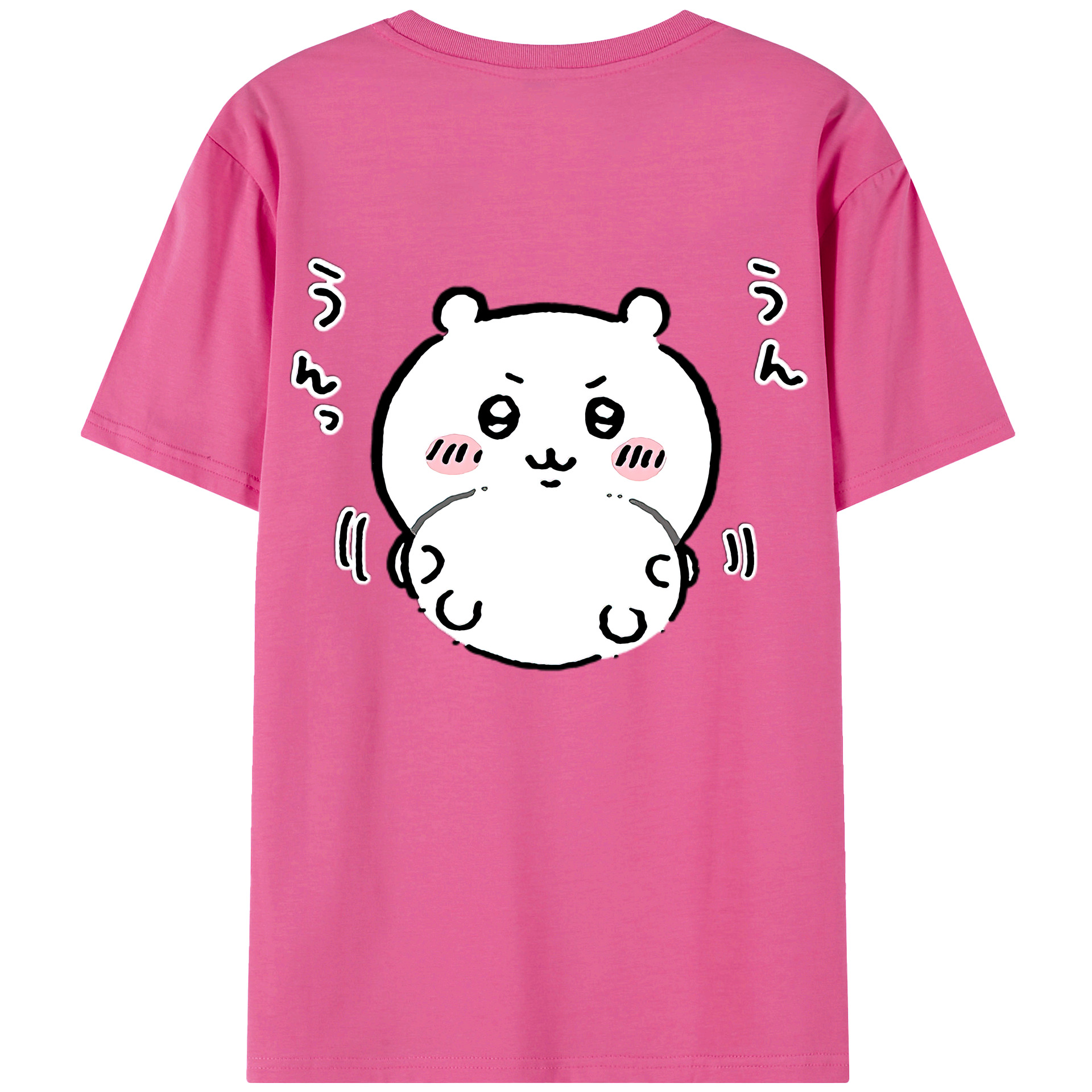 （画像用） ちいかわ ちいかわ Chii-kawa chiikawa レディース半袖Tシャツ(バックプリント)