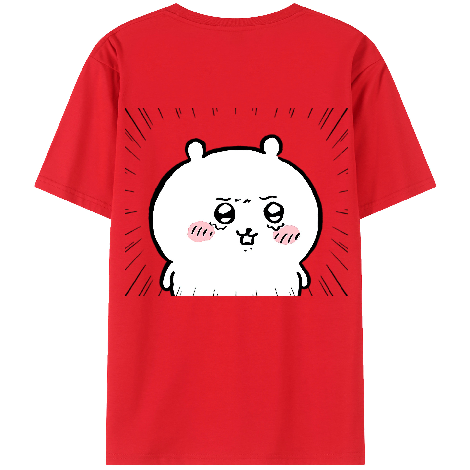 （画像用） ちいかわ ちいかわ Chii-kawa chiikawa レディース半袖Tシャツ(バックプリント)