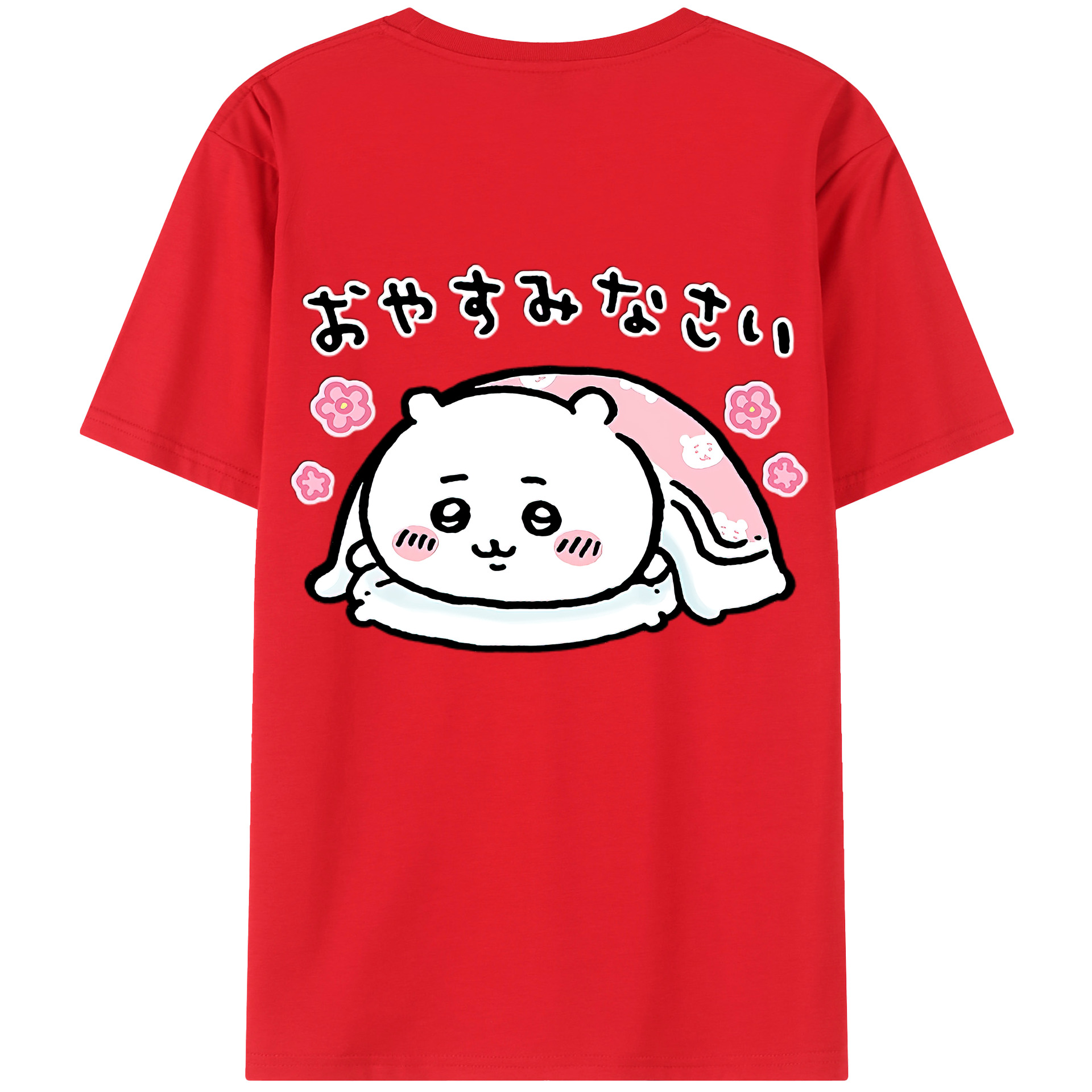 （画像用） ちいかわ ちいかわ Chii-kawa chiikawa レディース半袖Tシャツ(バックプリント)