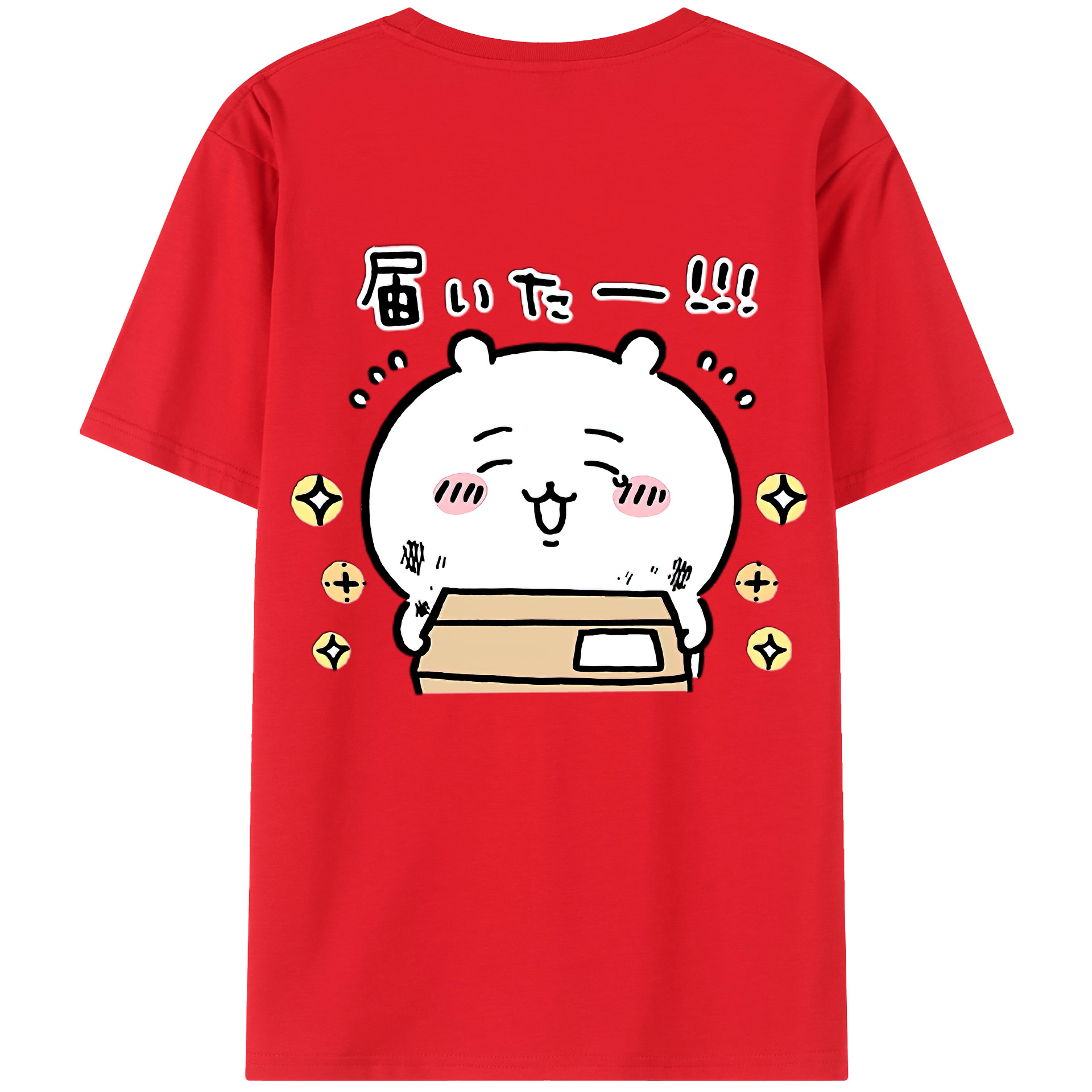 （画像用） ちいかわ ちいかわ Chii-kawa chiikawa レディース半袖Tシャツ(バックプリント)
