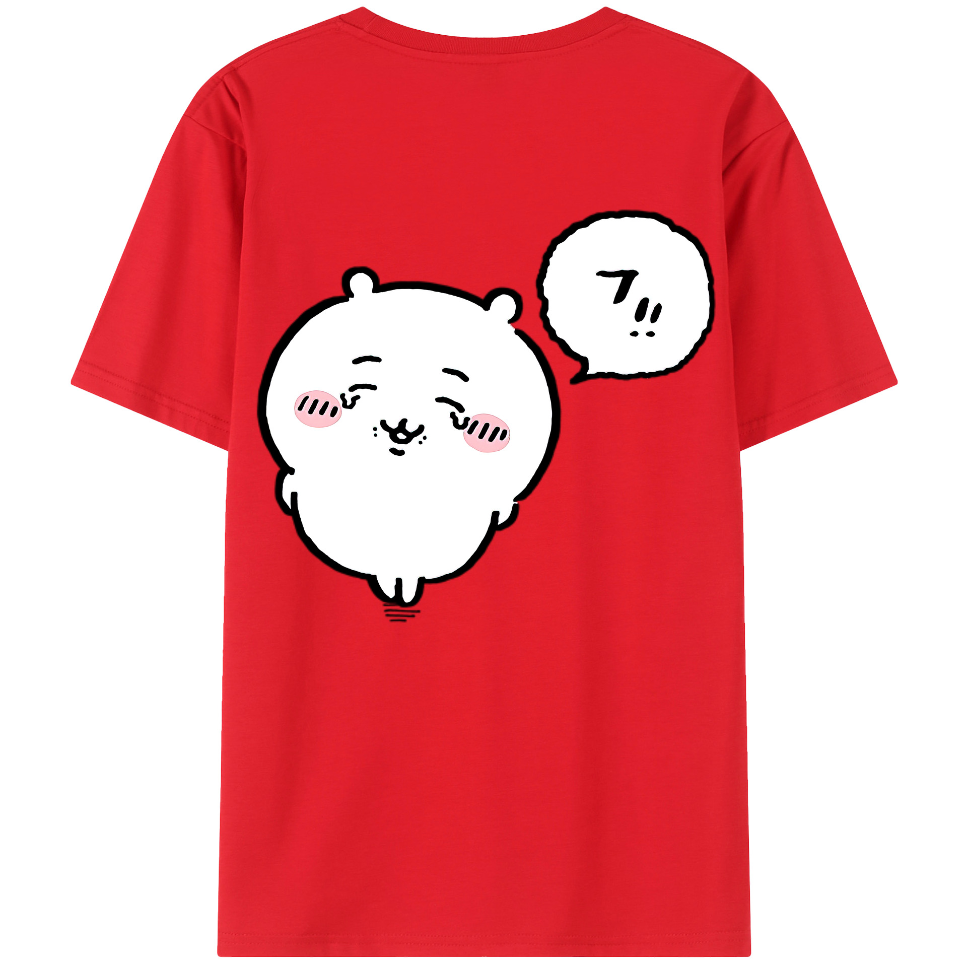 （画像用） ちいかわ ちいかわ Chii-kawa chiikawa レディース半袖Tシャツ(バックプリント)