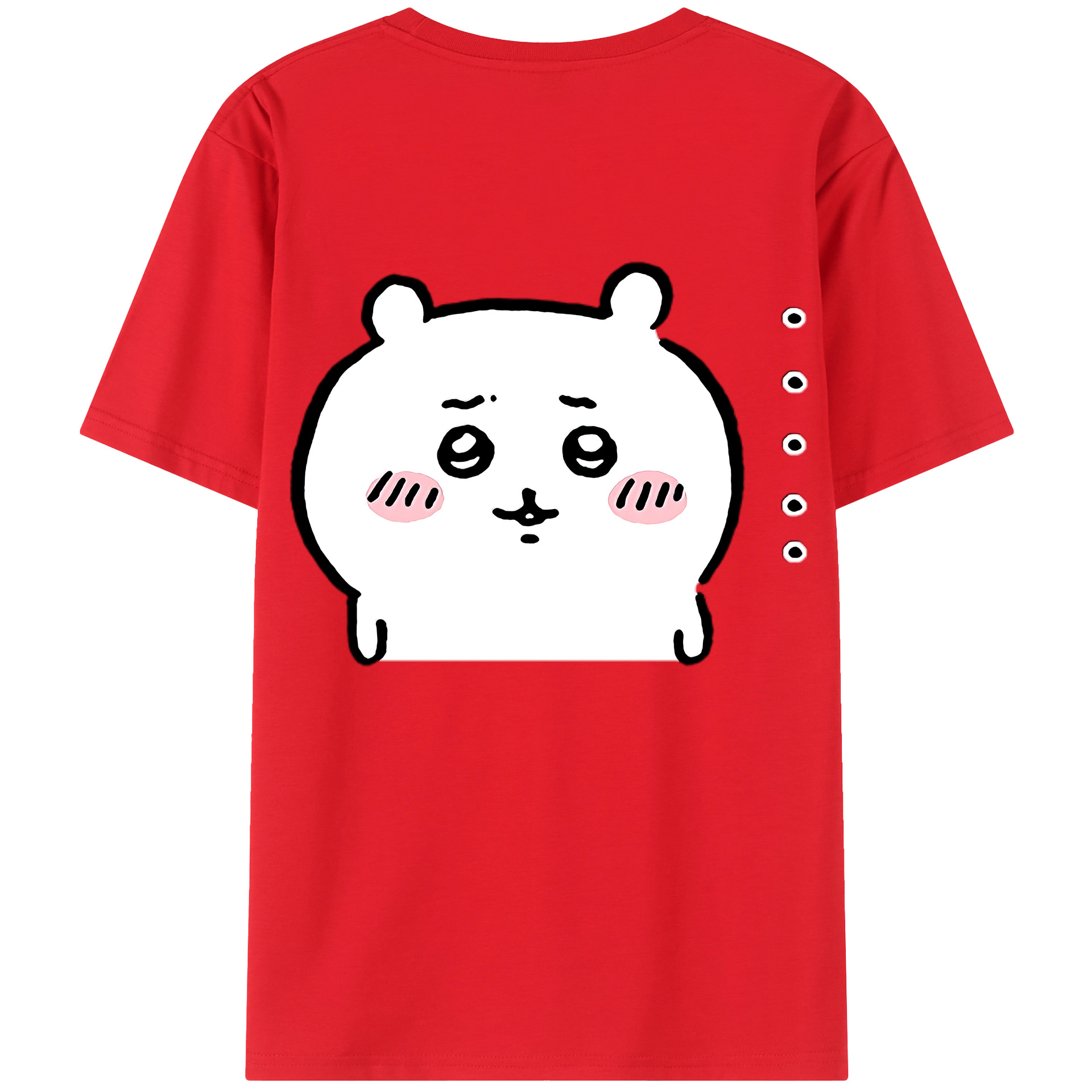 （画像用） ちいかわ ちいかわ Chii-kawa chiikawa レディース半袖Tシャツ(バックプリント)