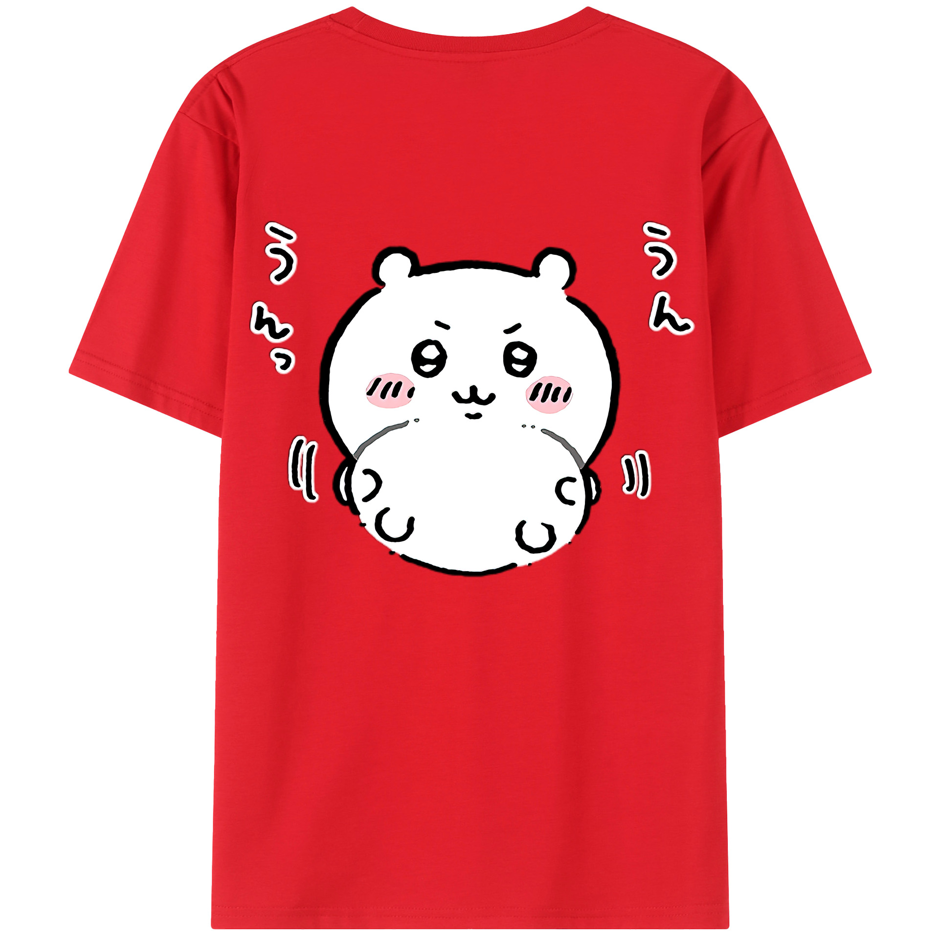 （画像用） ちいかわ ちいかわ Chii-kawa chiikawa レディース半袖Tシャツ(バックプリント)