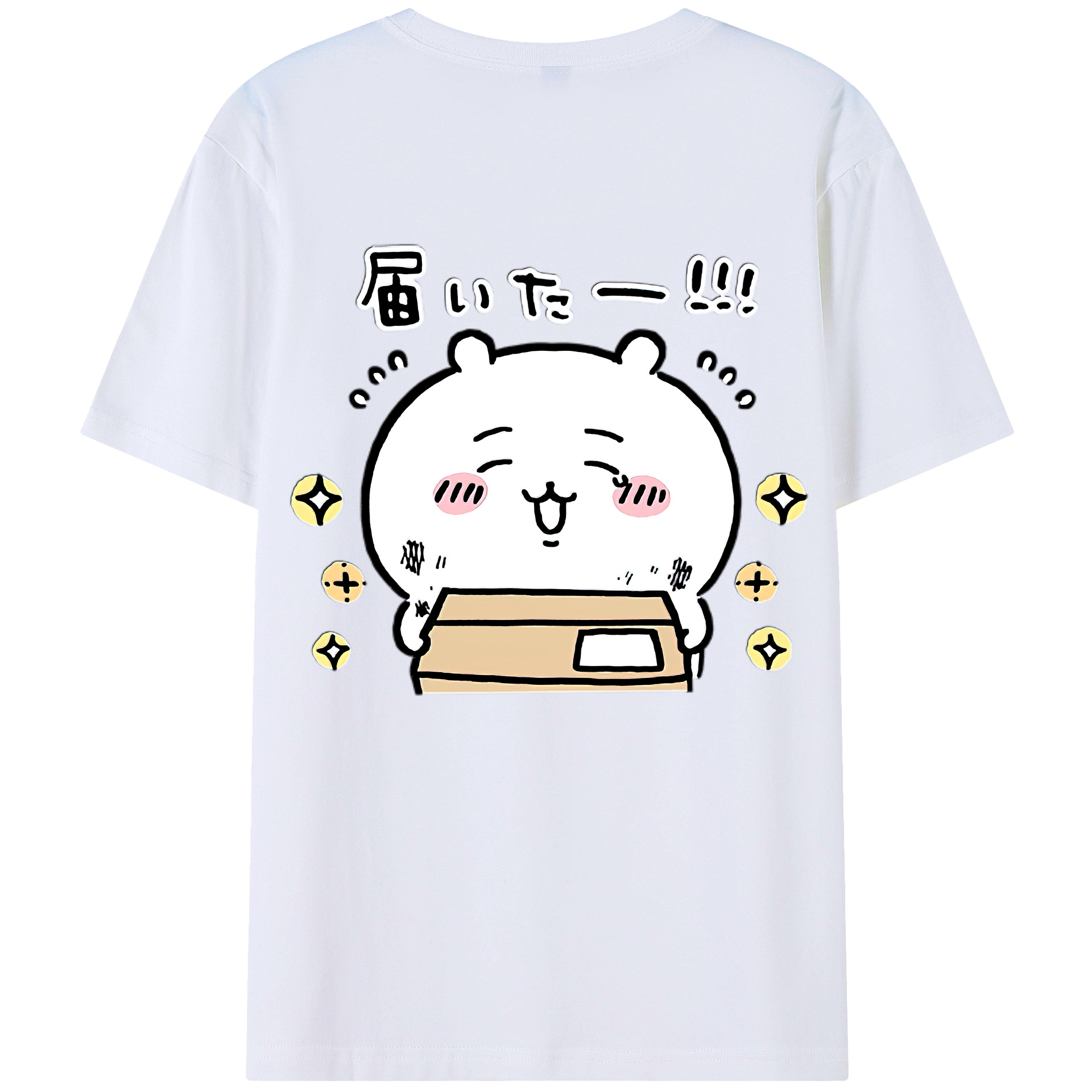 （画像用） ちいかわ ちいかわ Chii-kawa chiikawa レディース半袖Tシャツ(バックプリント)