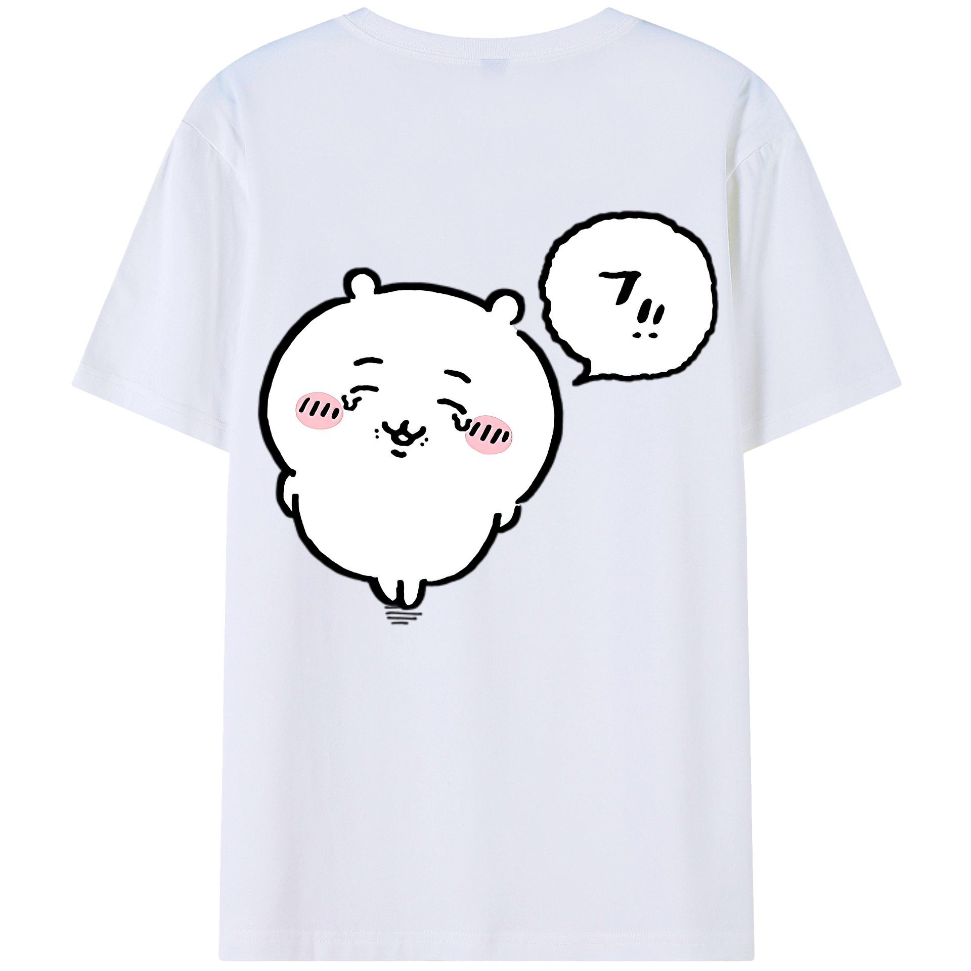 （画像用） ちいかわ ちいかわ Chii-kawa chiikawa レディース半袖Tシャツ(バックプリント)