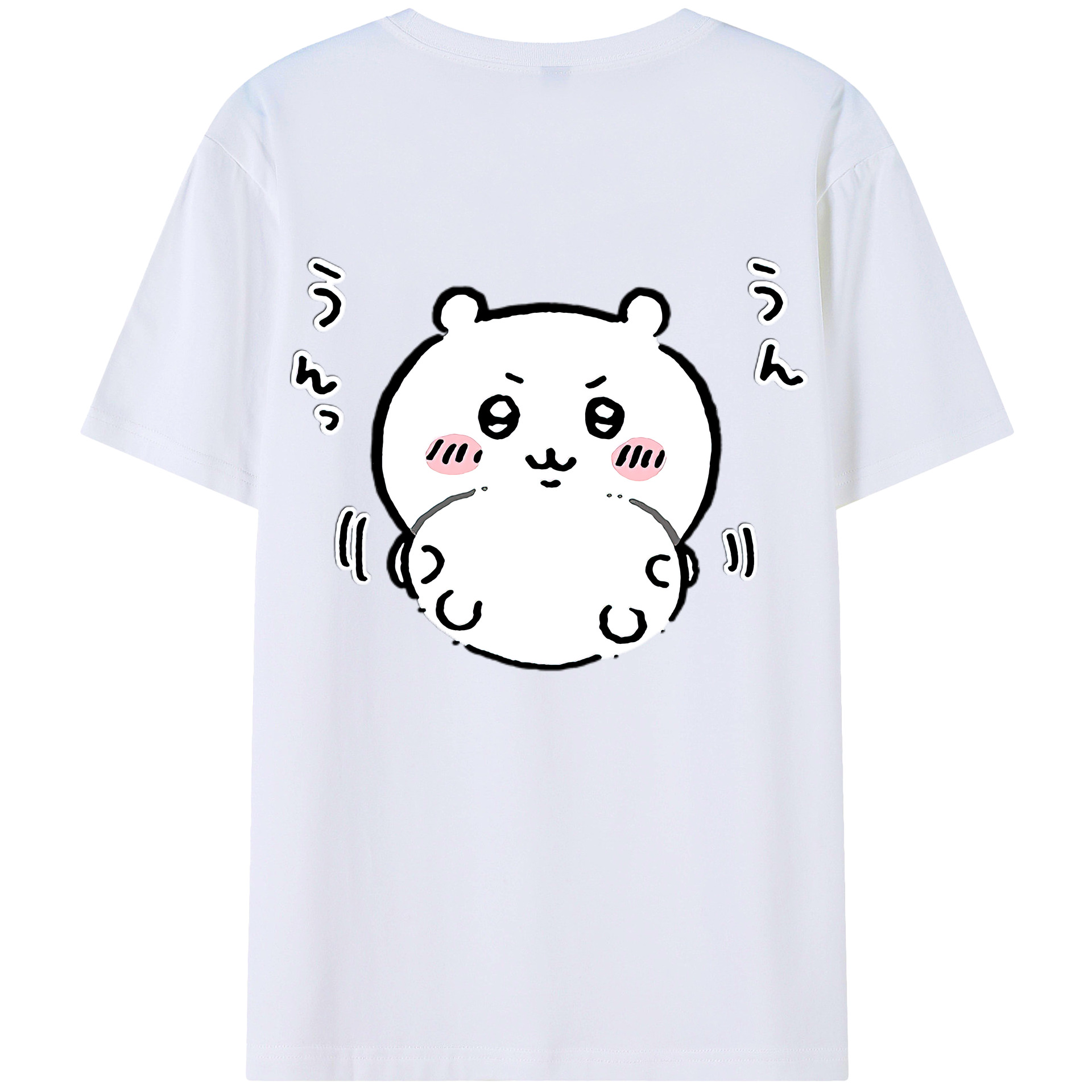 （画像用） ちいかわ ちいかわ Chii-kawa chiikawa レディース半袖Tシャツ(バックプリント)