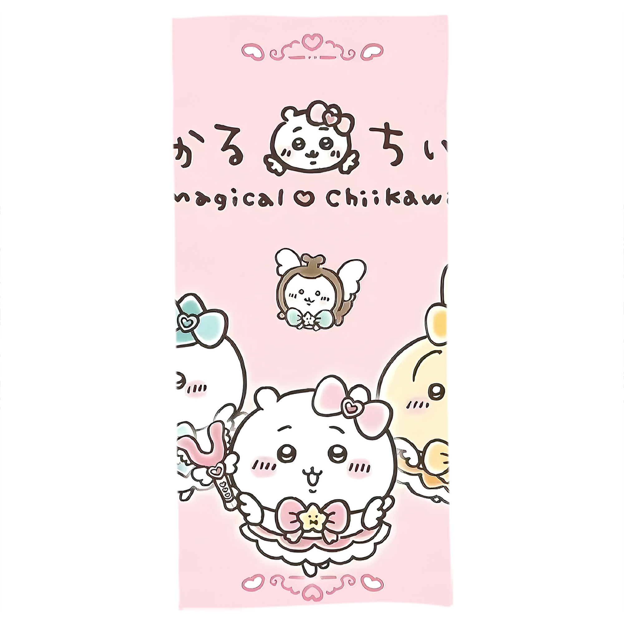 （画像用） ちいかわ Chii-kawa 大判バスタオル 70×140cm 吸水速乾 柔らかい肌触り