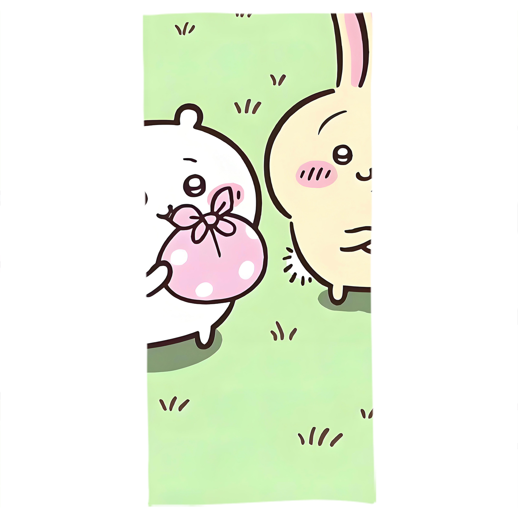（画像用） ちいかわ Chii-kawa 大判バスタオル 70×140cm 吸水速乾 柔らかい肌触り